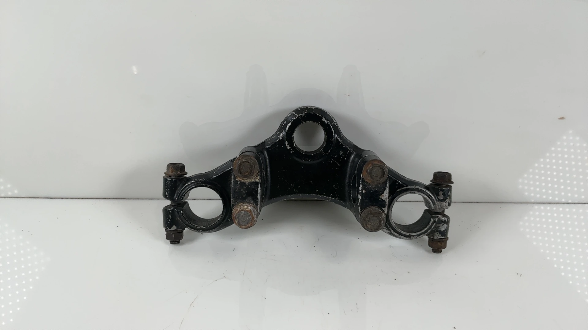 Yamaha RX100 RXS100 100 CC Upper Fork Bridge Yoke 1986-1998 OEM 1V1-23435-00-98 - Image 2