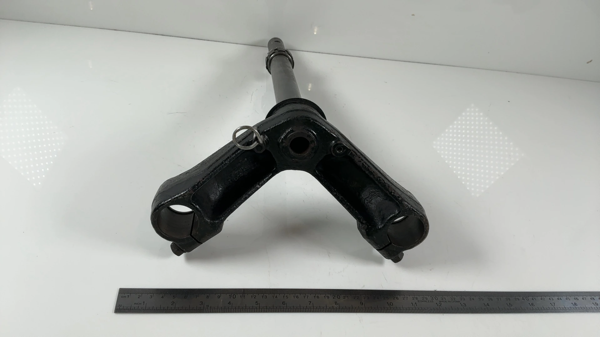 Peugeot Satelis 125 125CC Lower Triple Tree Fork Yoke 2006-2012 OEM 770110 - Image 5
