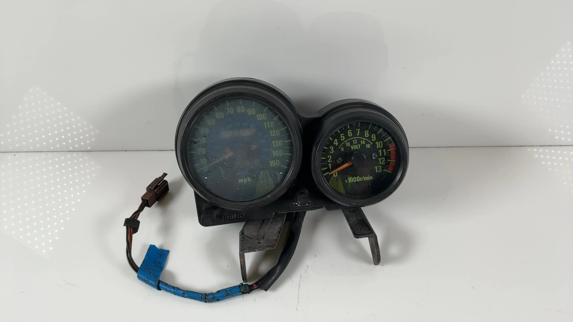 Kawasaki GPz750 ZX750A 750cc Speedometer Tachometer Gauges 1983-1985 25015-1151 - Image 2