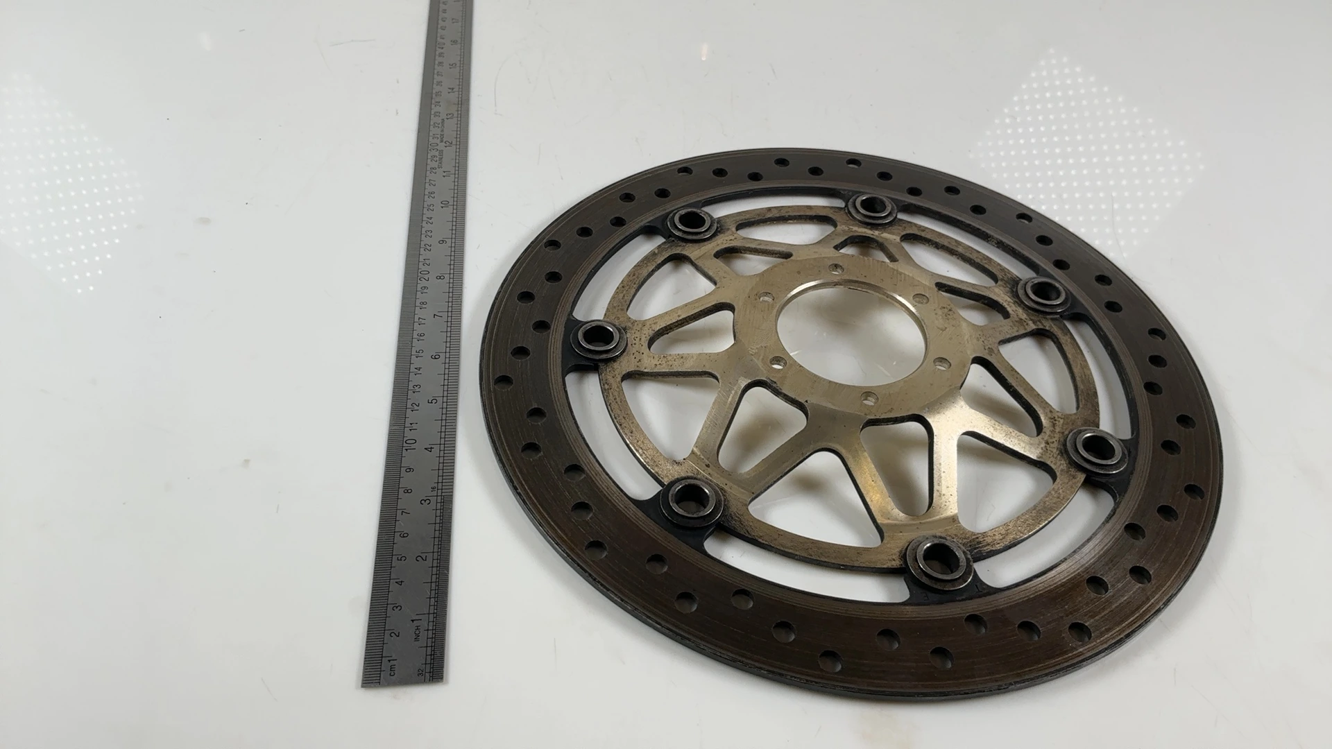 Honda Hornet CB600F 600 CC Front Brake Disc Rotor 2000-2002 OEM 45120-MBW-E11 - Image 4