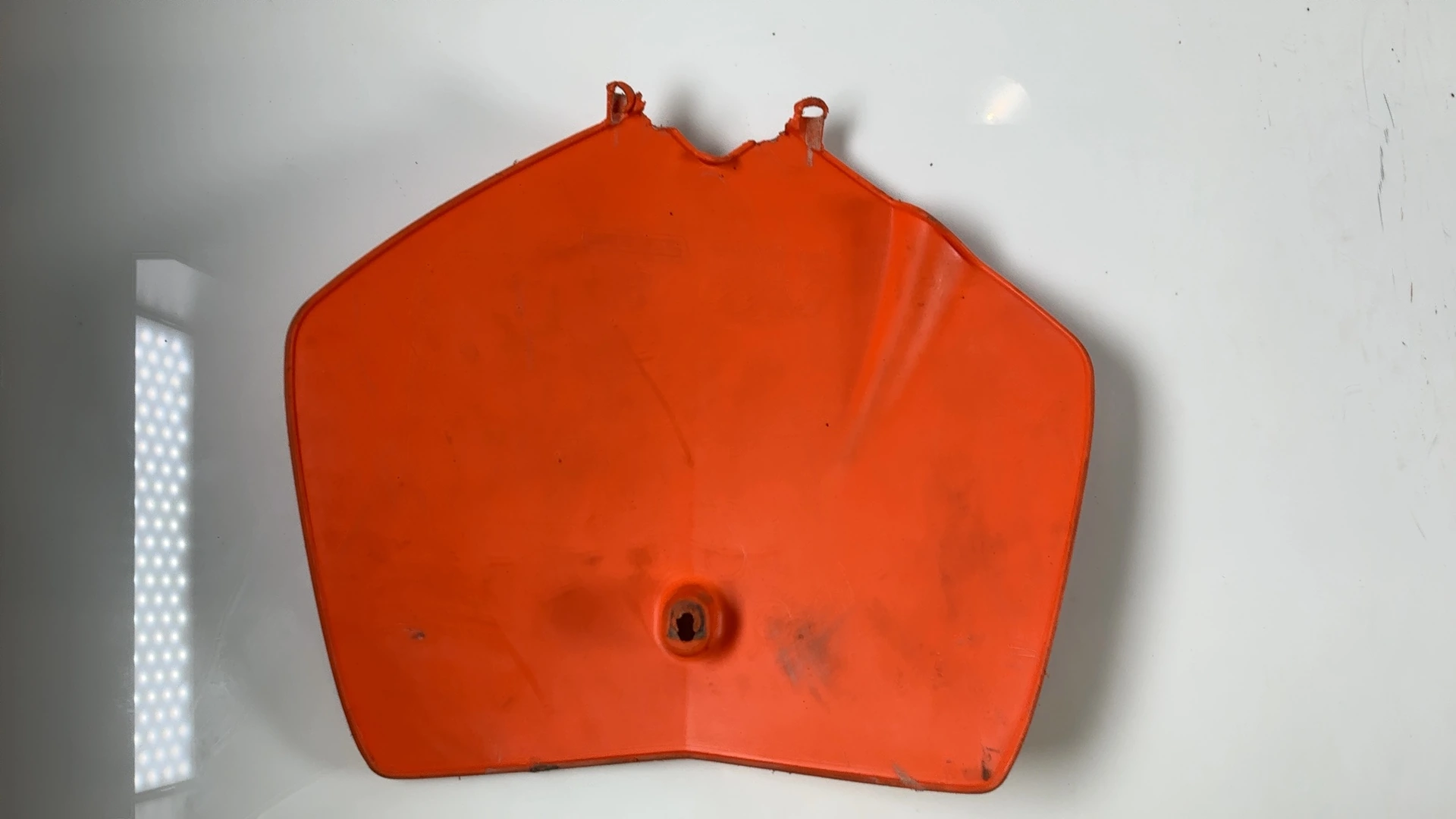 KTM SX 125 250 380 400 520 Front Number Plate Panel 1999-2002 OEM 50308007000 - Image 2
