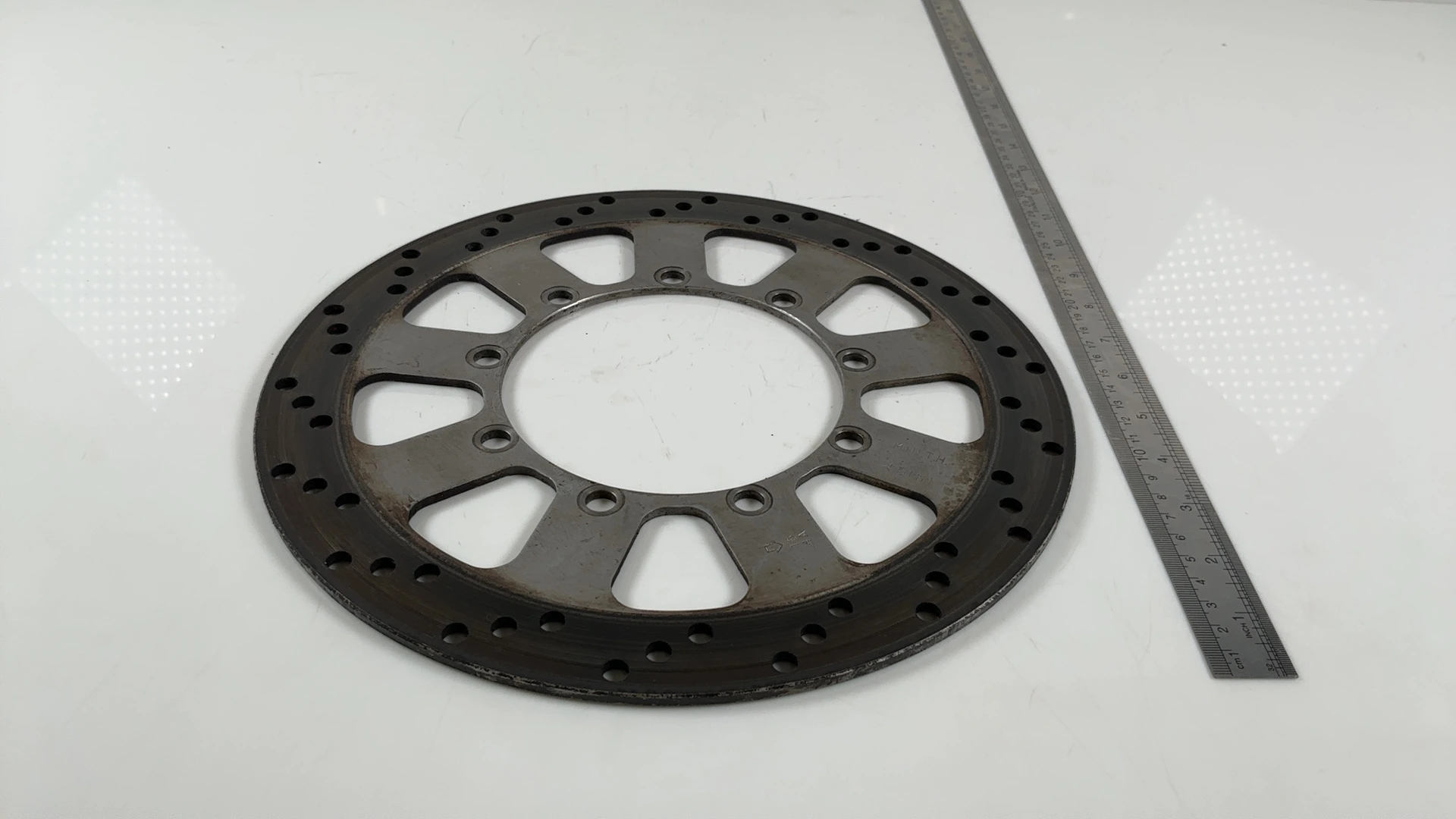 Kawasaki KLE 500 KLE500 500cc Front Brake Disc Rotor 1991-07 OEM 41080-0144-11H - Image 3