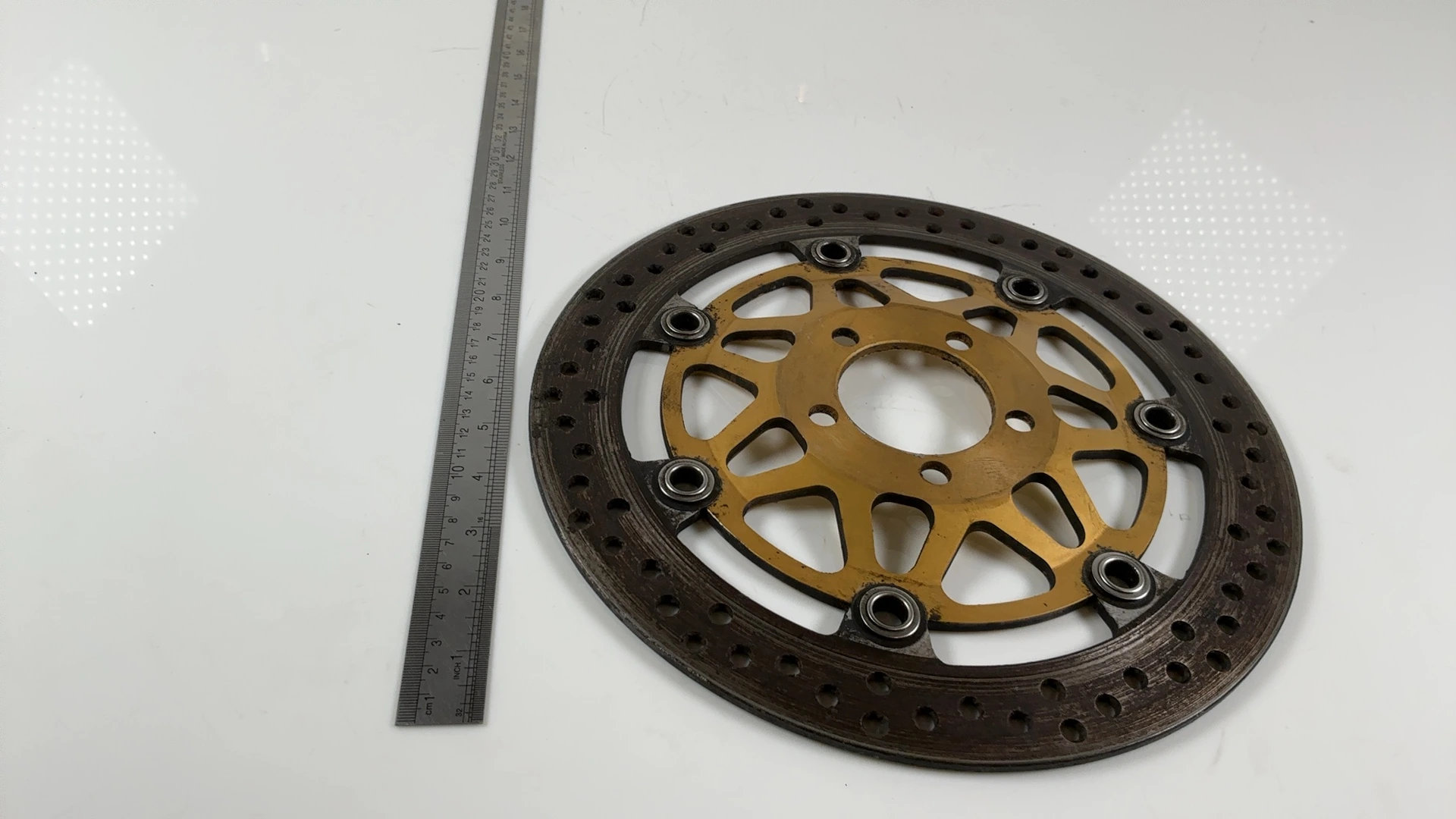 Kawasaki Ninja ZX6R ZX600J 600cc Front Brake Rotor 2000-2002 OEM 41080-1442-A4 - Image 4