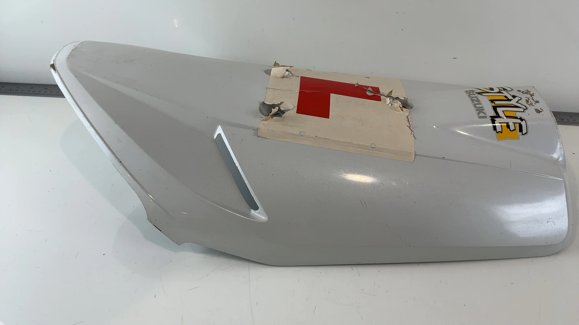 Suzuki Style AE50 AE 50 50cc Front Fairing Cowl Shield 1990-1996 OEM 48111-36C00 - Image 6