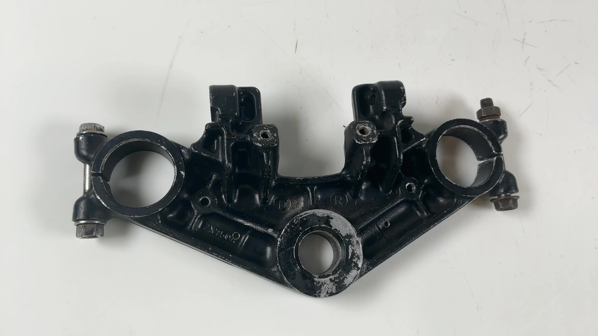 Kawasaki GPz550 ZX550 550cc Upper Fork Bridge Yoke 1983-1985 OEM 44039-1107 - Image 6