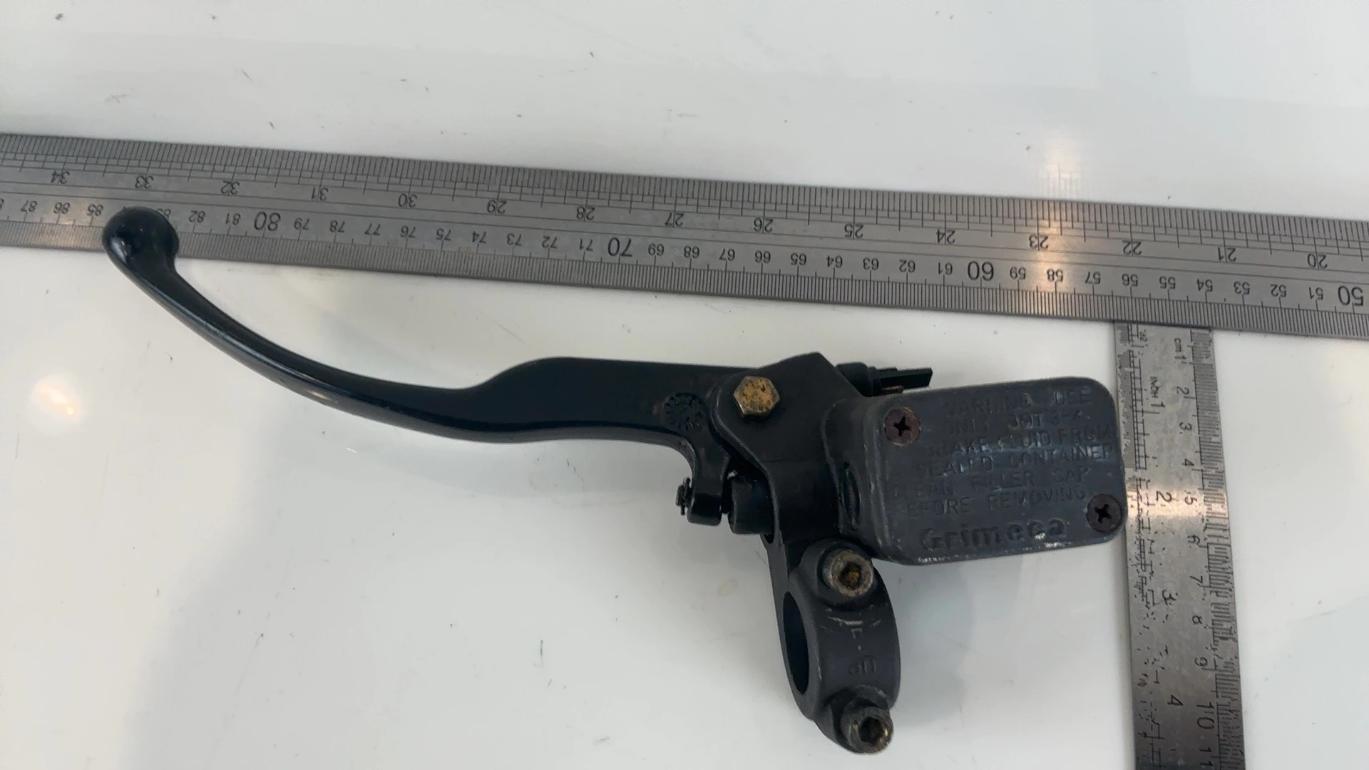 Aprilia SR 50 LC 50cc Left Rear Brake Master Cylinder 1992-2021 OEM AP8213260 - Image 5