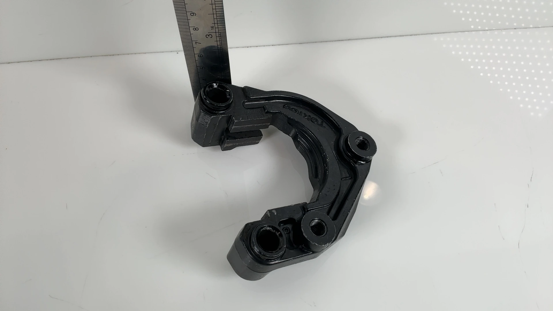 Kawasaki KZ1000P Front Left Brake Caliper Bracket 1982-2005 OEM  43044-1064 - Image 13