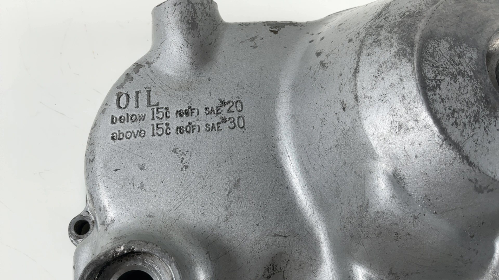 Honda Trail 90 CT90 90cc Right Crankcase Clutch Cover 1970-75 OEM 11330-046-020 - Image 4