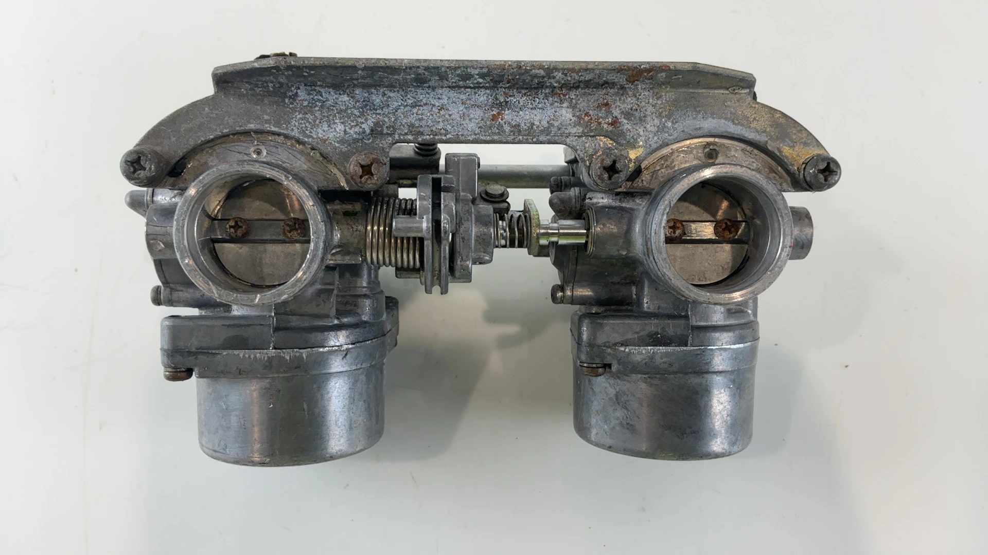 Honda CM400T CM400 400cc Dual Carburetor Assembly 1980-1981 OEM 16100-448-671 - Image 4