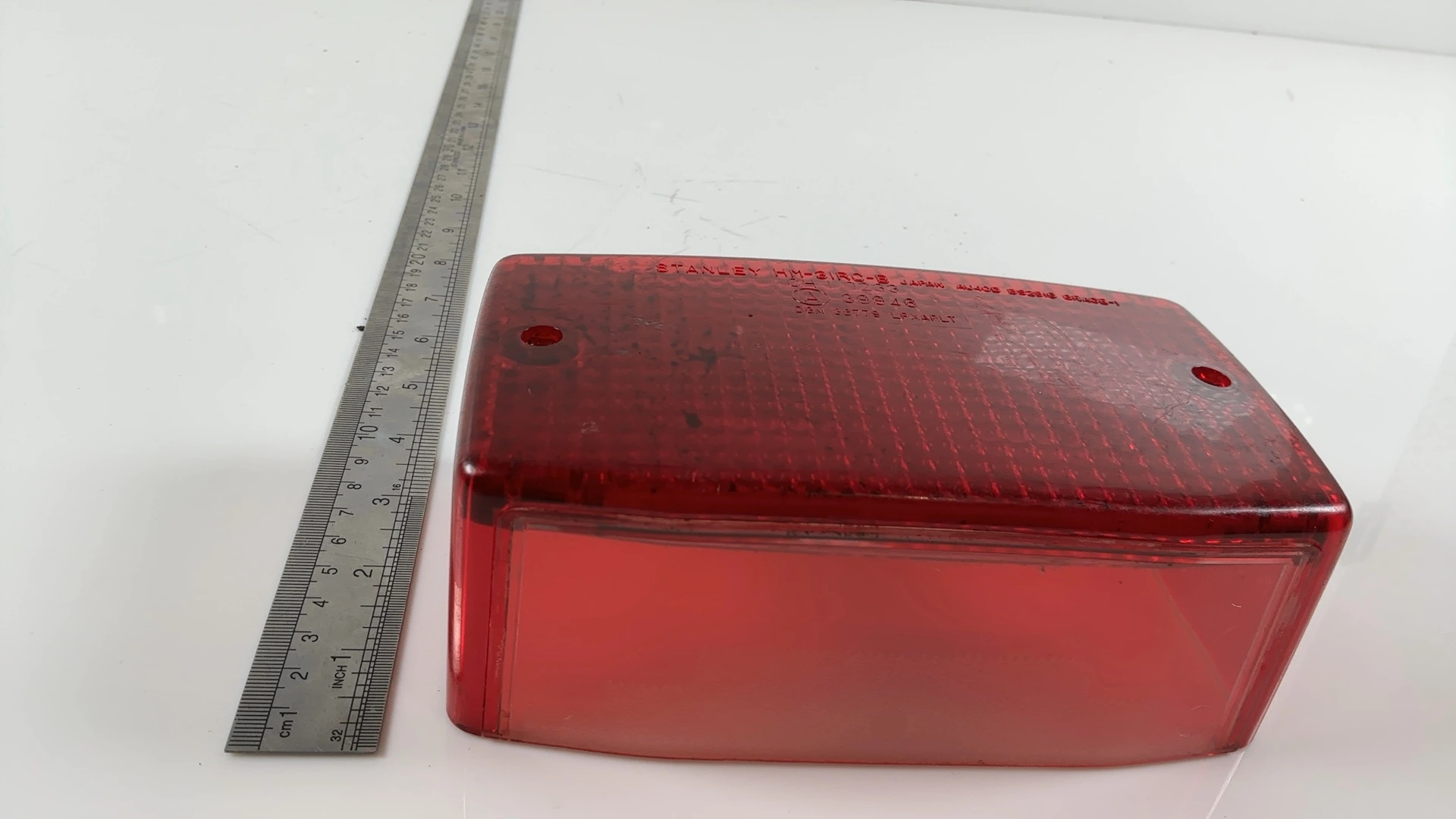 Honda CB500 PC32 500cc Rear Brake Tail Light Lens 1994-2003 OEM 33702-MY5-730 - Image 4