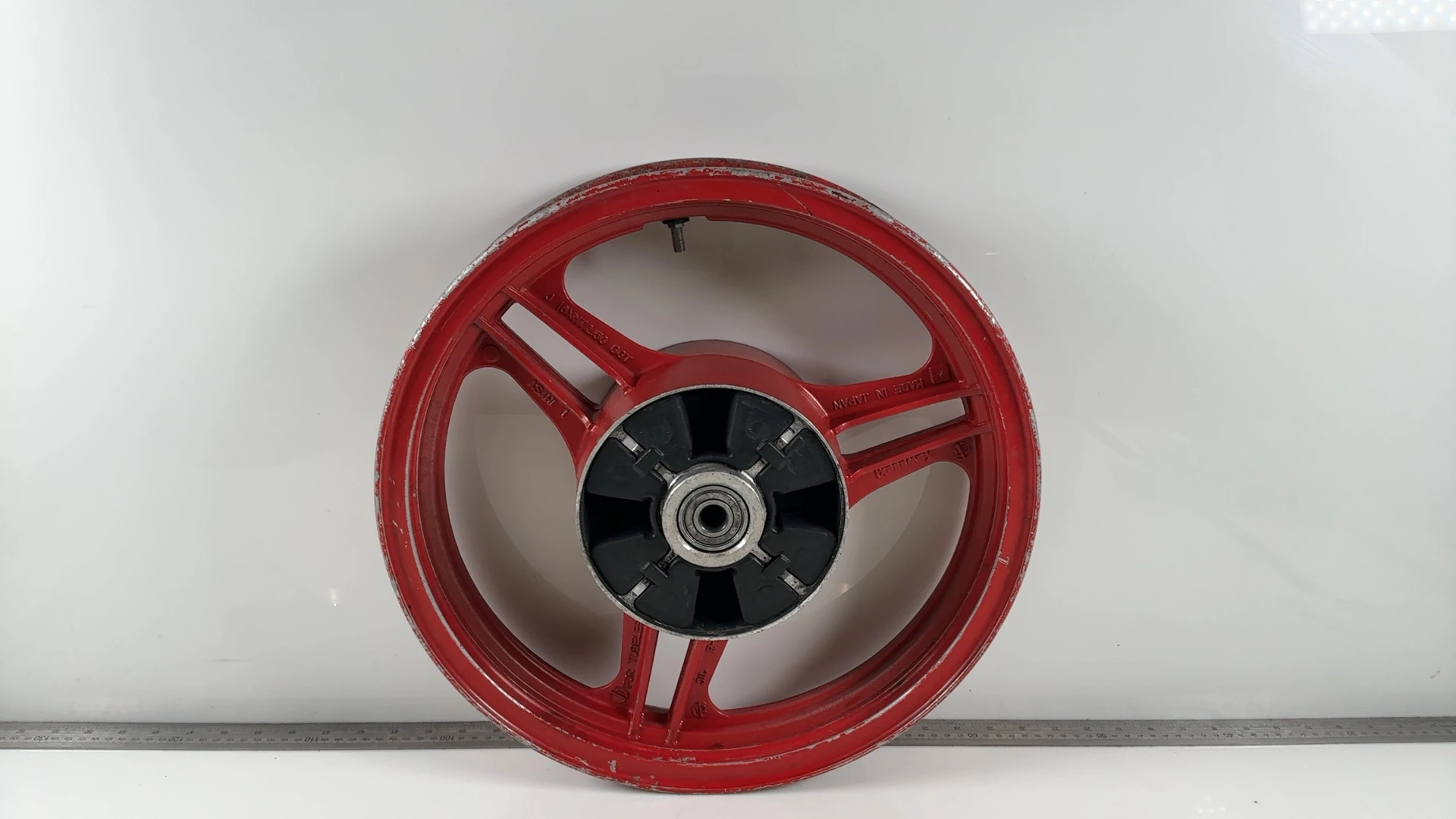 Kawasaki Ninja GPZ500 EX500 500cc Rear Wheel Rim 1987-93 OEM 41073-1413 Asahi 1 - Image 2