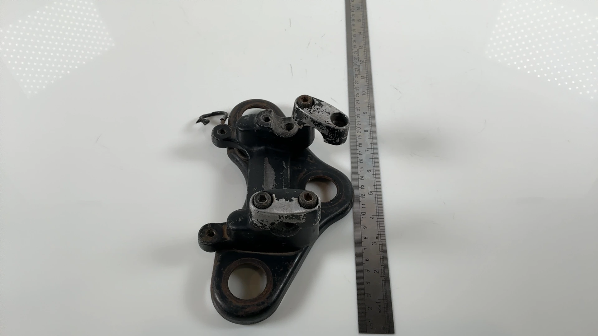 Honda CB250N CB 250 N 250cc Upper Triple Tree Clamp 1982 1983 OEM 53230-413-000 - Image 3
