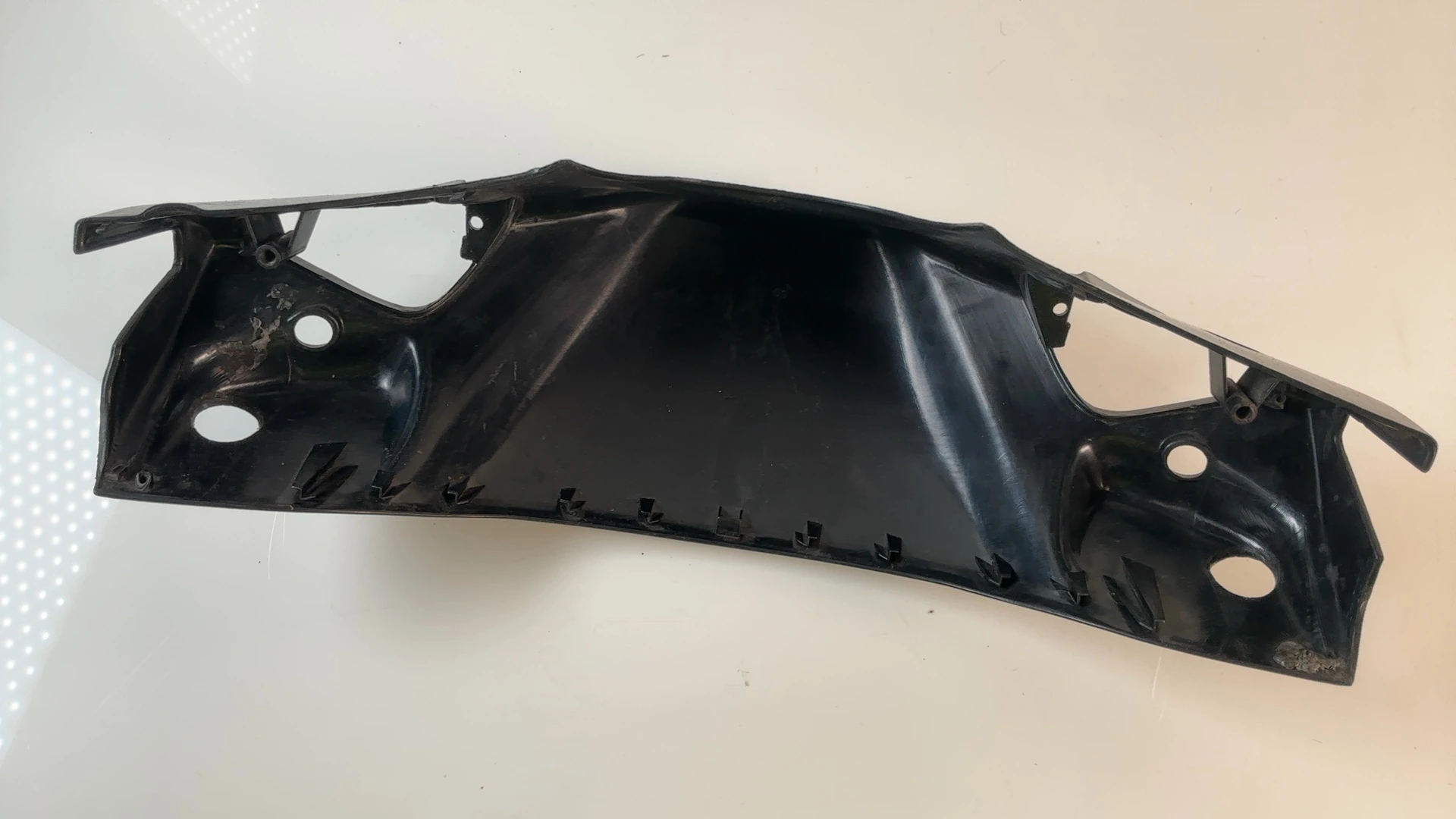Piaggio NRG MC2 SAL1T 50cc Rear Inner Handlebar Cover 1994-2005 OEM 563870000C - Image 2
