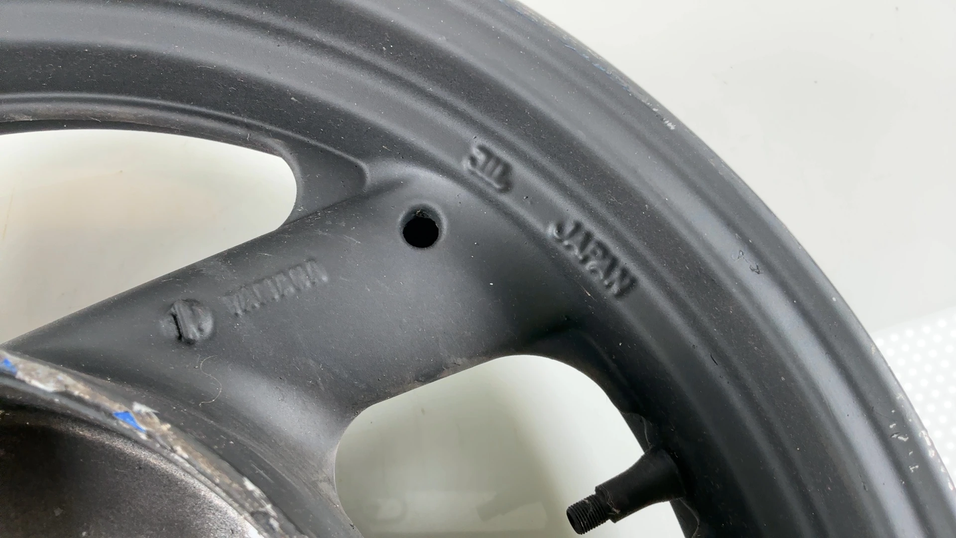 Yamaha FJ1200 1200cc Rear Wheel Rim 1988-1993 OEM 2XW-25338-00 ENKEI 16x3.50 - Image 7