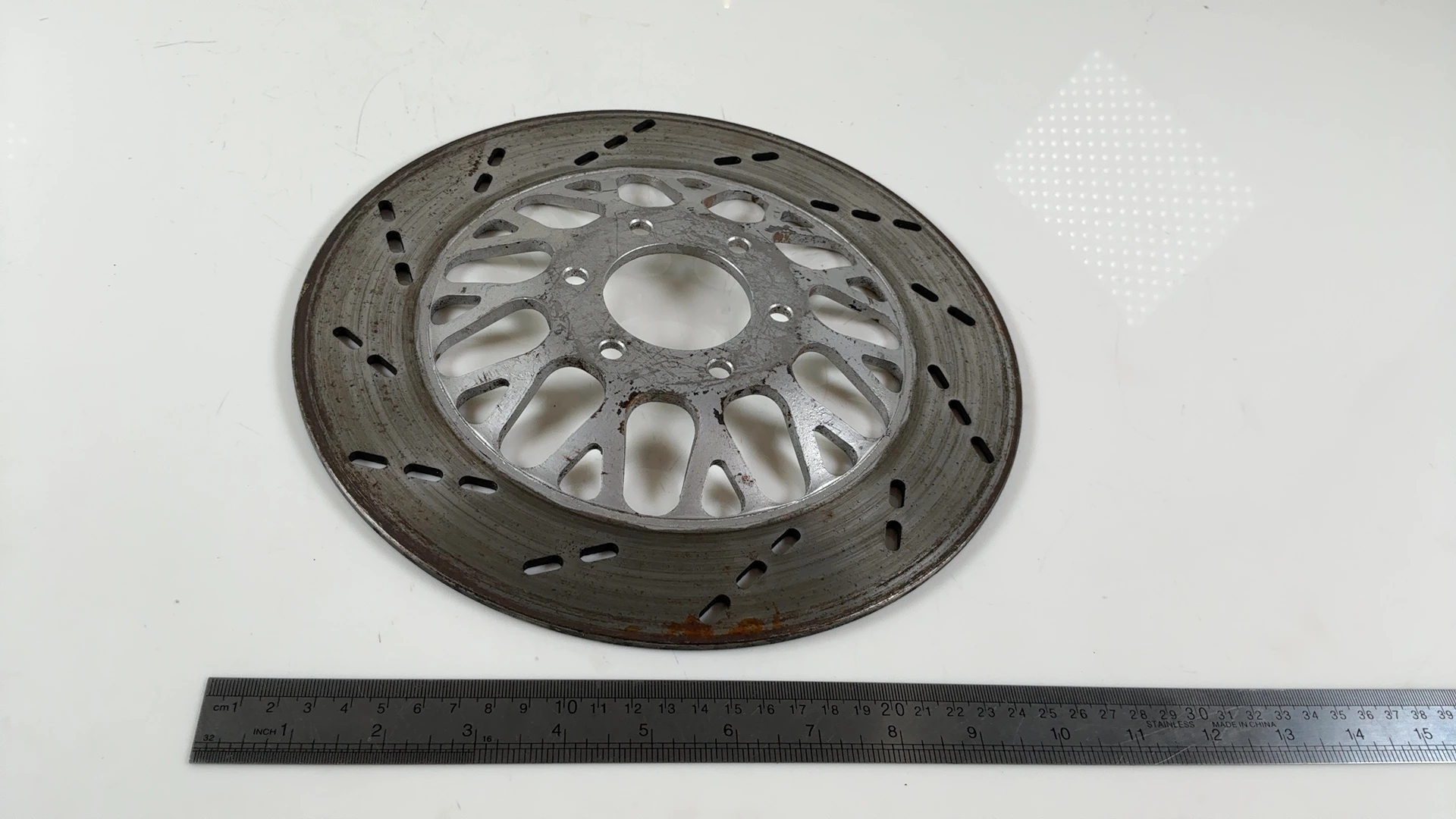 Suzuki GR650 Tempter 650 Front Brake Rotor Disc 1983-1989 OEM 59221-45250 - Image 5