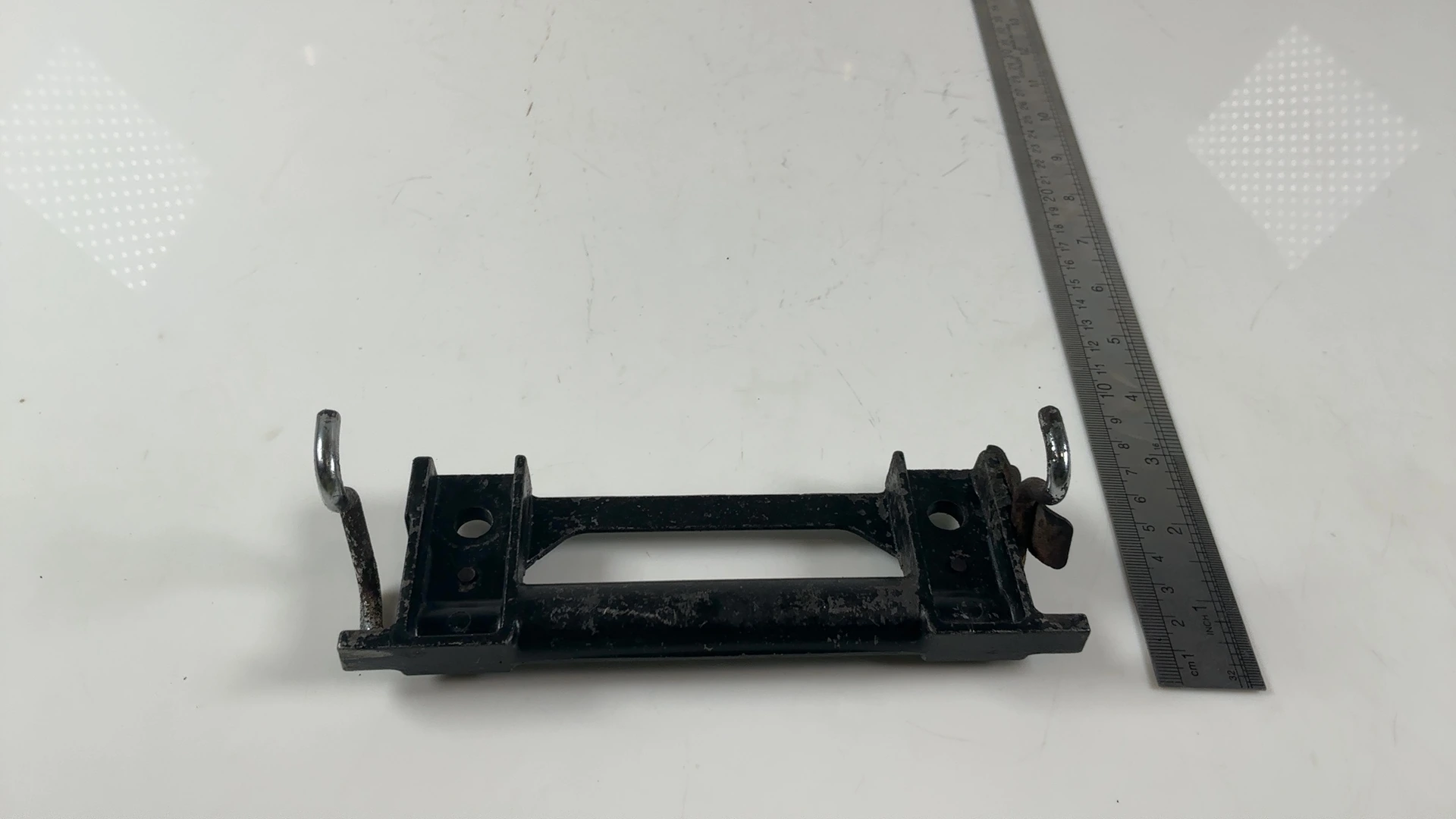 Kawasaki Ninja GPZ900R ZX900A 900cc Luggage Hook Bracket 1984-89 OEM 32046-1135 - Image 3