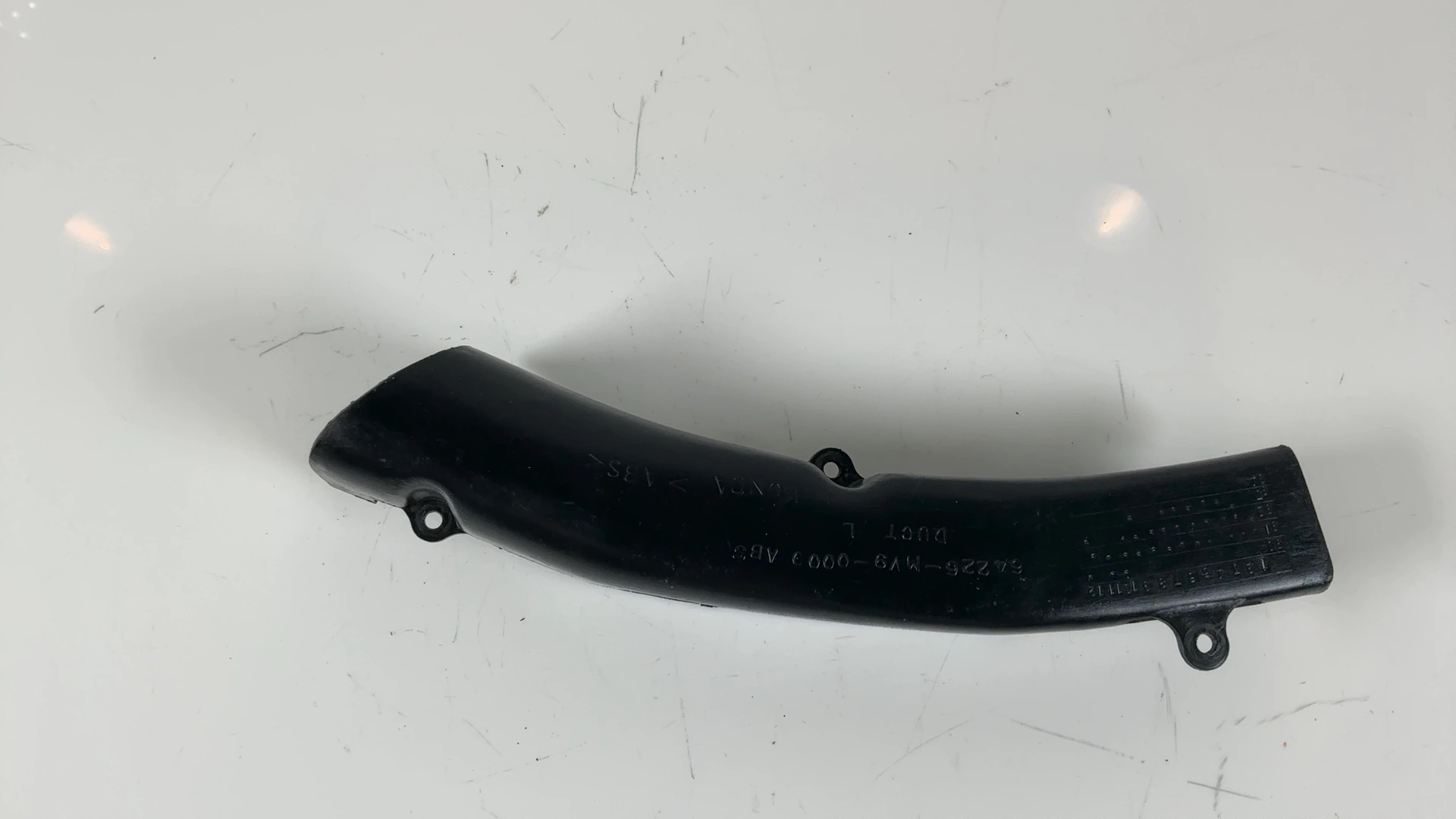Honda CBR600 CBR600F2 600cc Left Air Intake Duct 1991-1994 OEM 64226-MV9-000