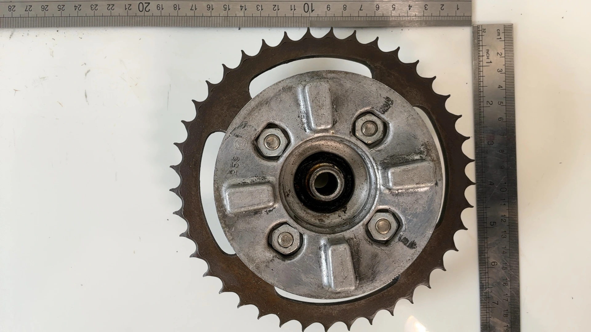 Honda Trail CT90 CT90 90cc Rear Sprocket Carrier Hub 1970-1975 OEM 42610-053-010 - Image 3