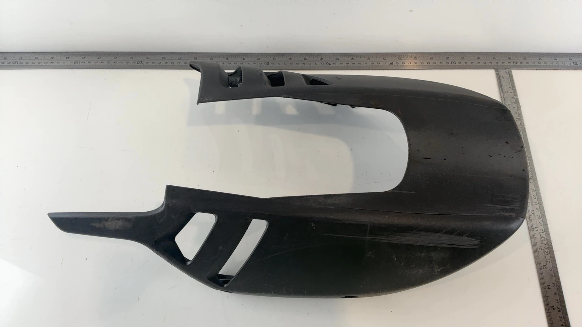Kawasaki ER-6n ER650 650 CC Lower Belly Fairing Plastic 2005-2008 OEM 49107-0074 - Image 3