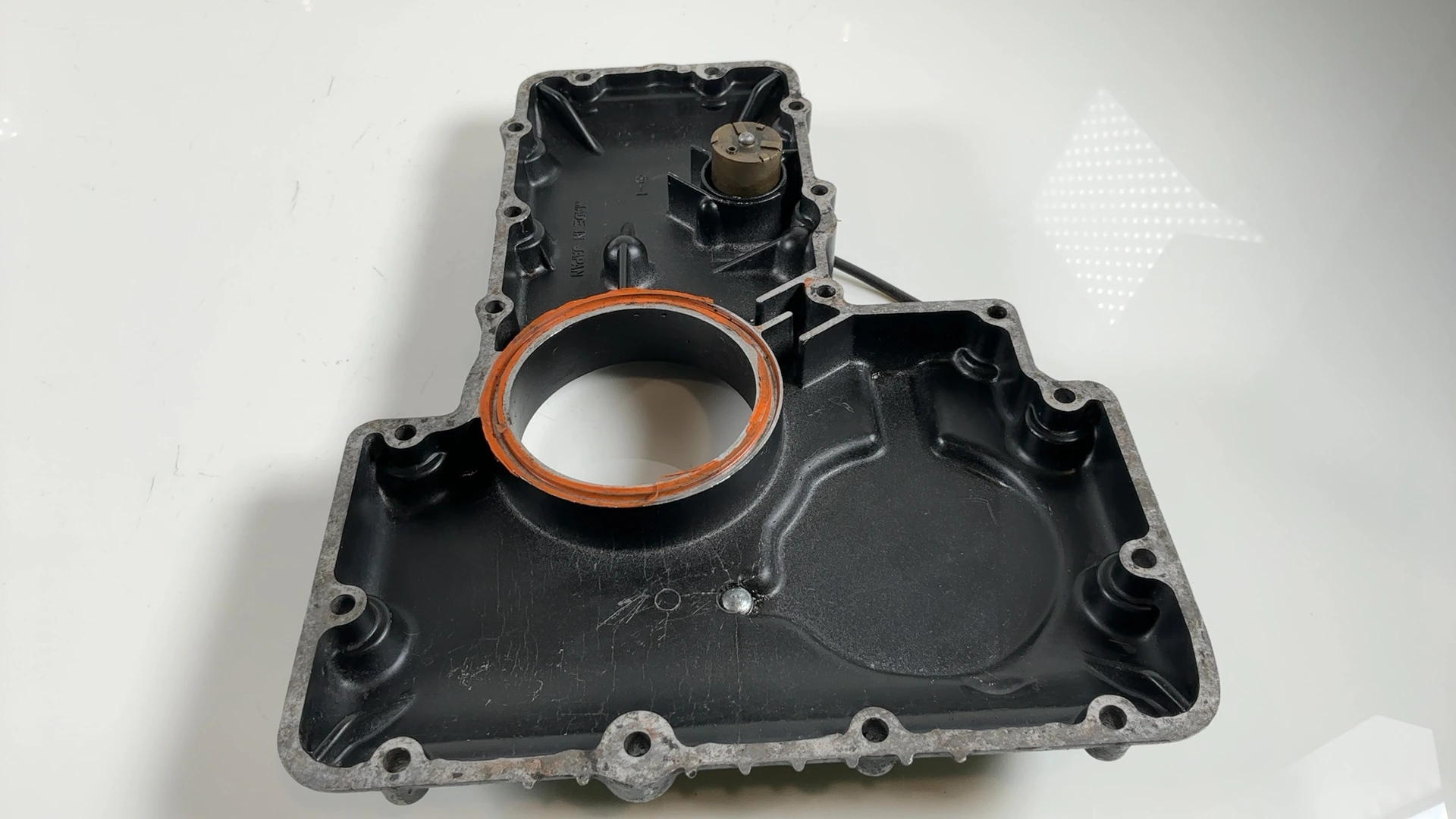 Kawasaki GPz1100 ZX1100A 1100 Engine Oil Pan 1983-1984 OEM 49034-5013 - Image 5