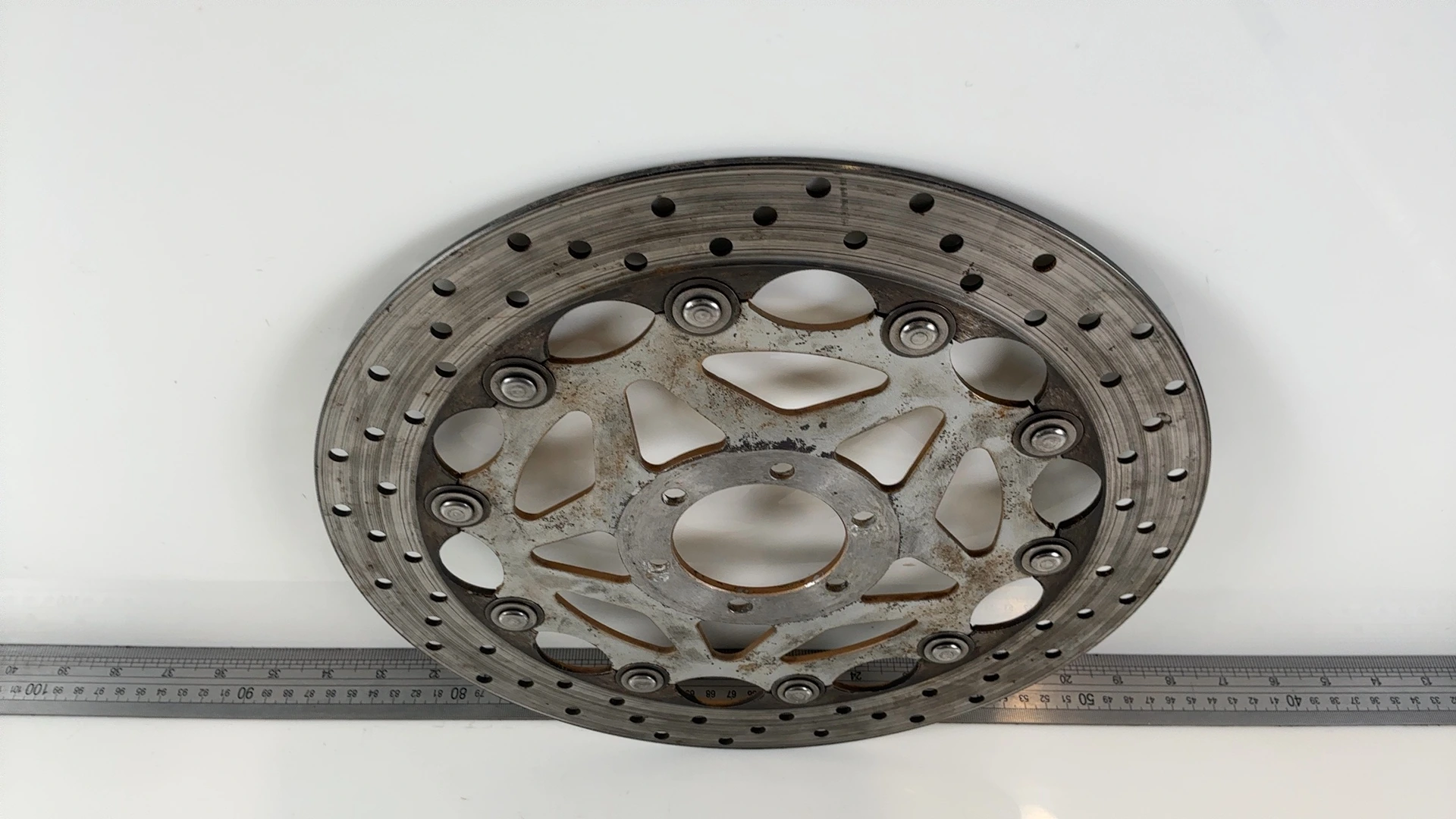 Yamaha FZR1000 EXUP XJR1200 1200cc Front Brake Disc 1989-98 OEM 3GM-2582W-A0-00 - Image 6