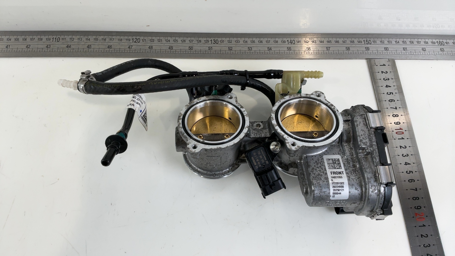 Aprilia RSV4 Tuono V4 1100 Front Throttle Body 2021-2026 OEM 1A027203 - Image 8