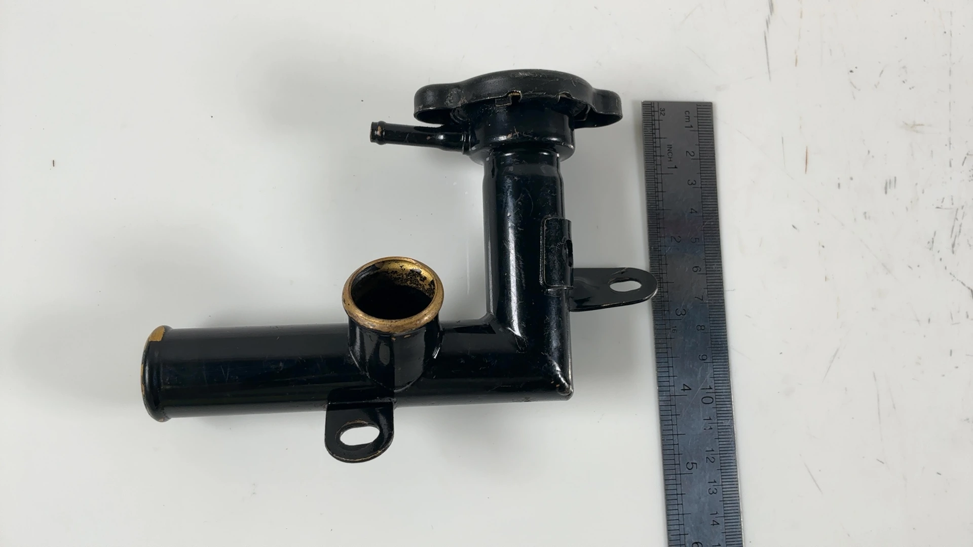Kawasaki Ninja 900 ZX900A 900CC Radiator Filler Neck Cap 1984-86 OEM 14075-1055 - Image 3
