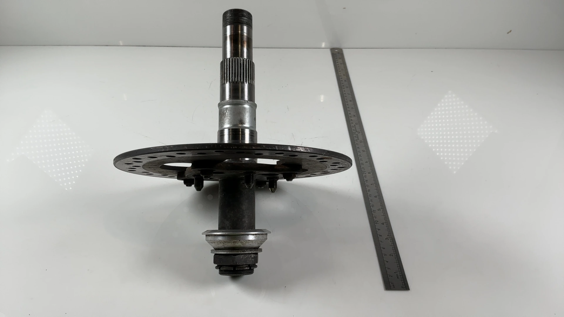 Triumph Sprint ST 1050 1050CC Rear Wheel Axle Spindle Disc 2005-10 OEM T2012299 - Image 3