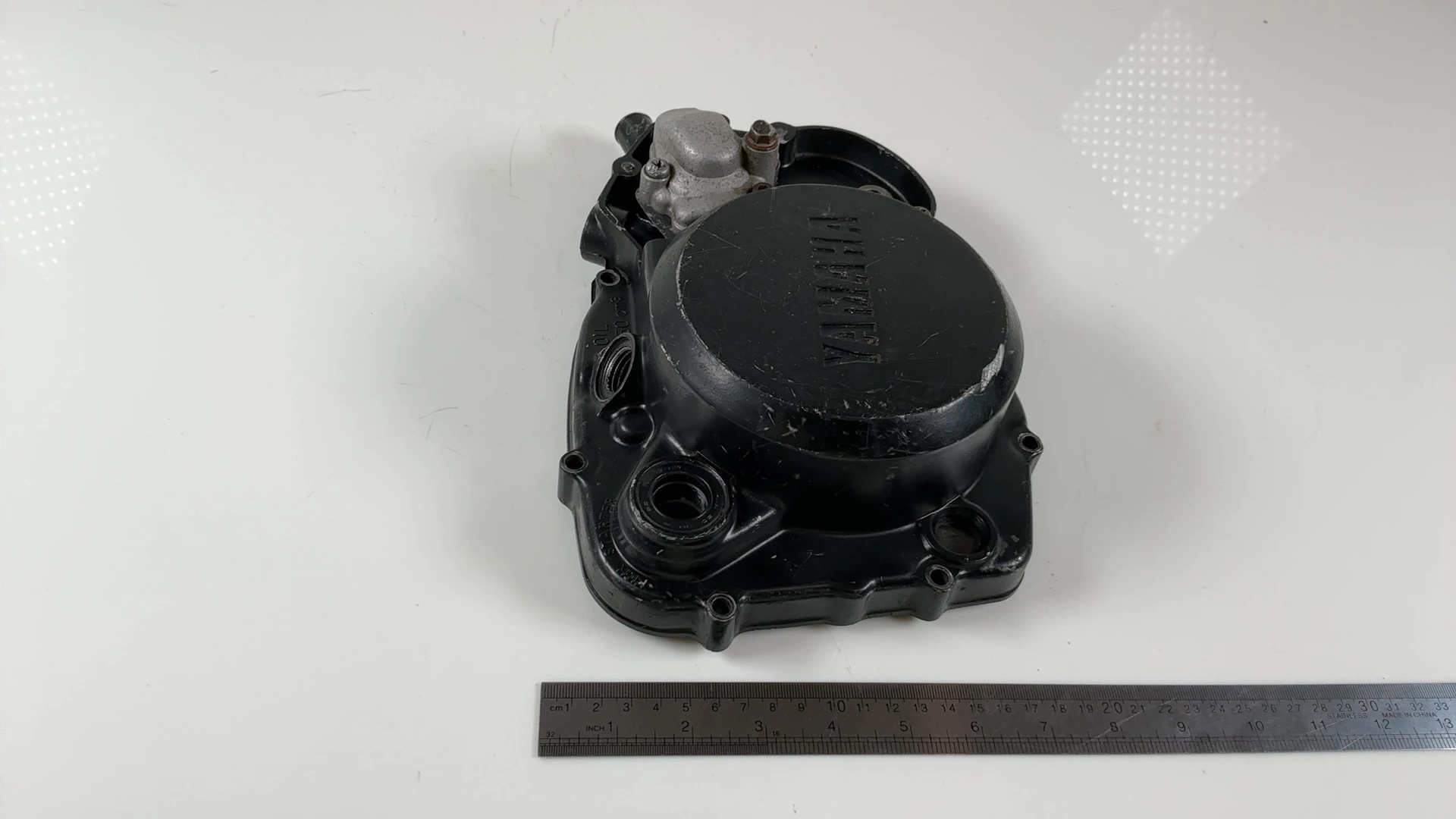 Yamaha DT125LC 34X 125cc Clutch Cover 1982-1987 OEM 34X-15421-00-00 Tushima - Image 5