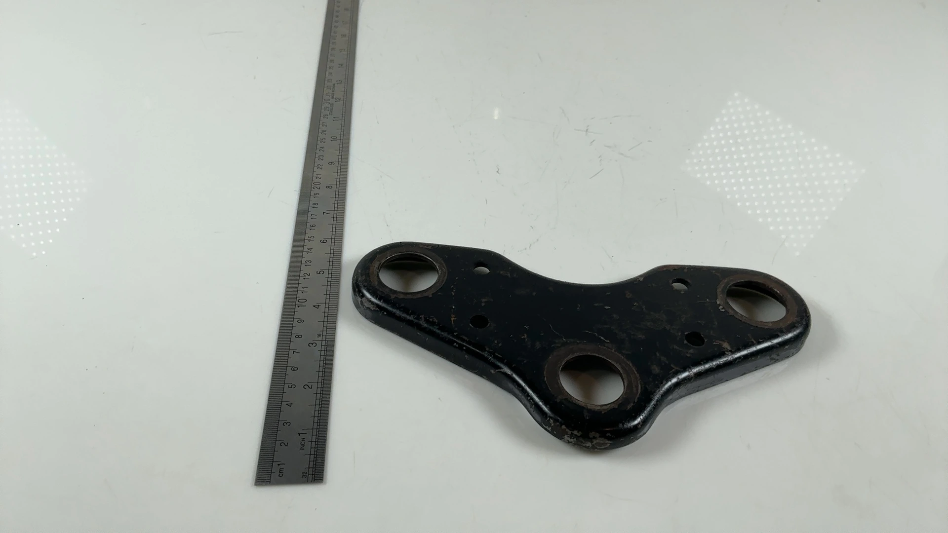 Honda CB250T CB400T Hawk 250 400 CC Upper Fork Bridge Yoke 1978-81 53230-413-000 - Image 4