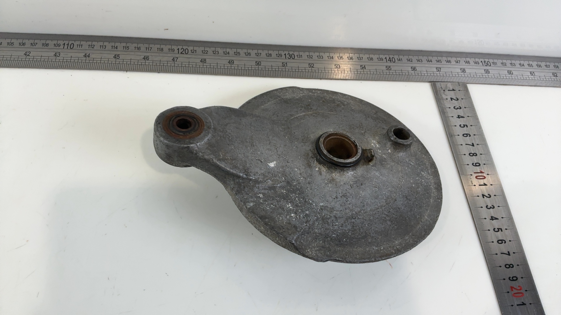 Yamaha DT250 DT3 250cc Rear Brake Plate Panel 1973 OEM 275-25321-00 - Image 4