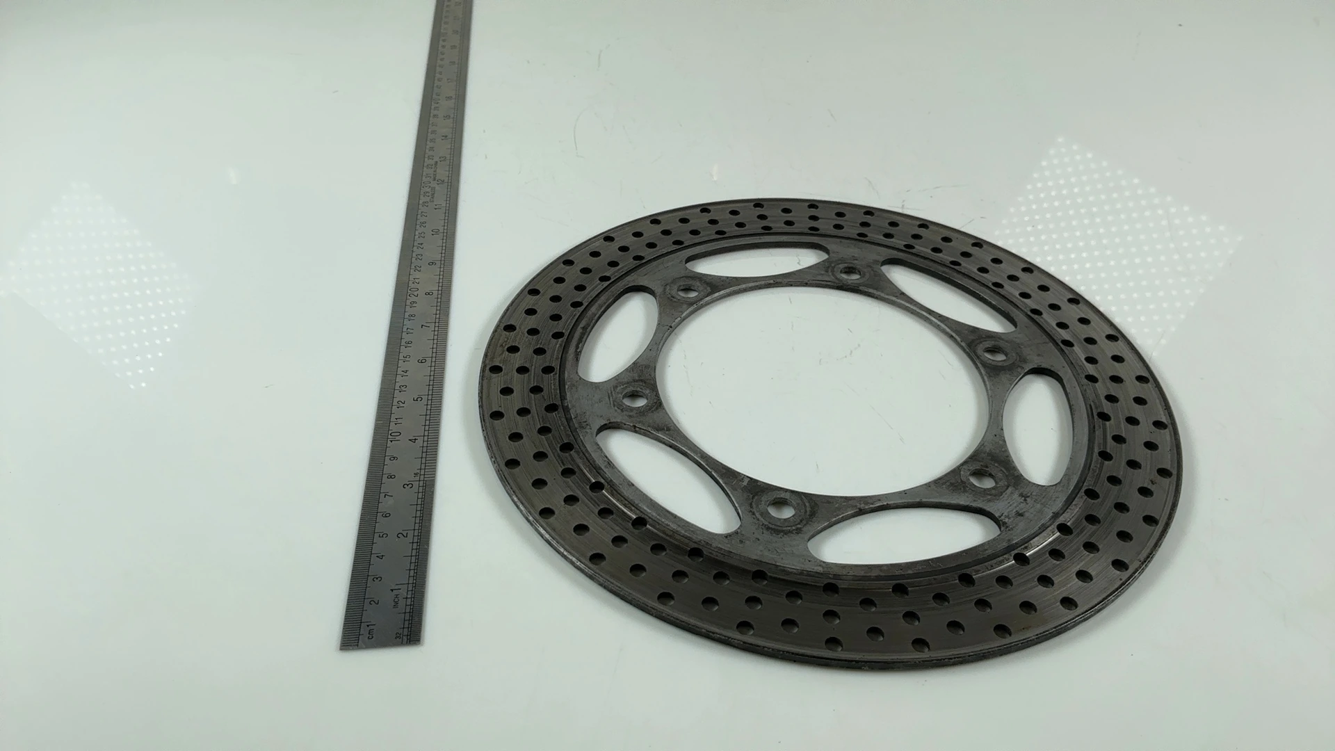 Honda CBR1000F Hurricane Front Left Brake Disc Rotor 1987 1988 OEM 45251-MM5-000 - Image 4