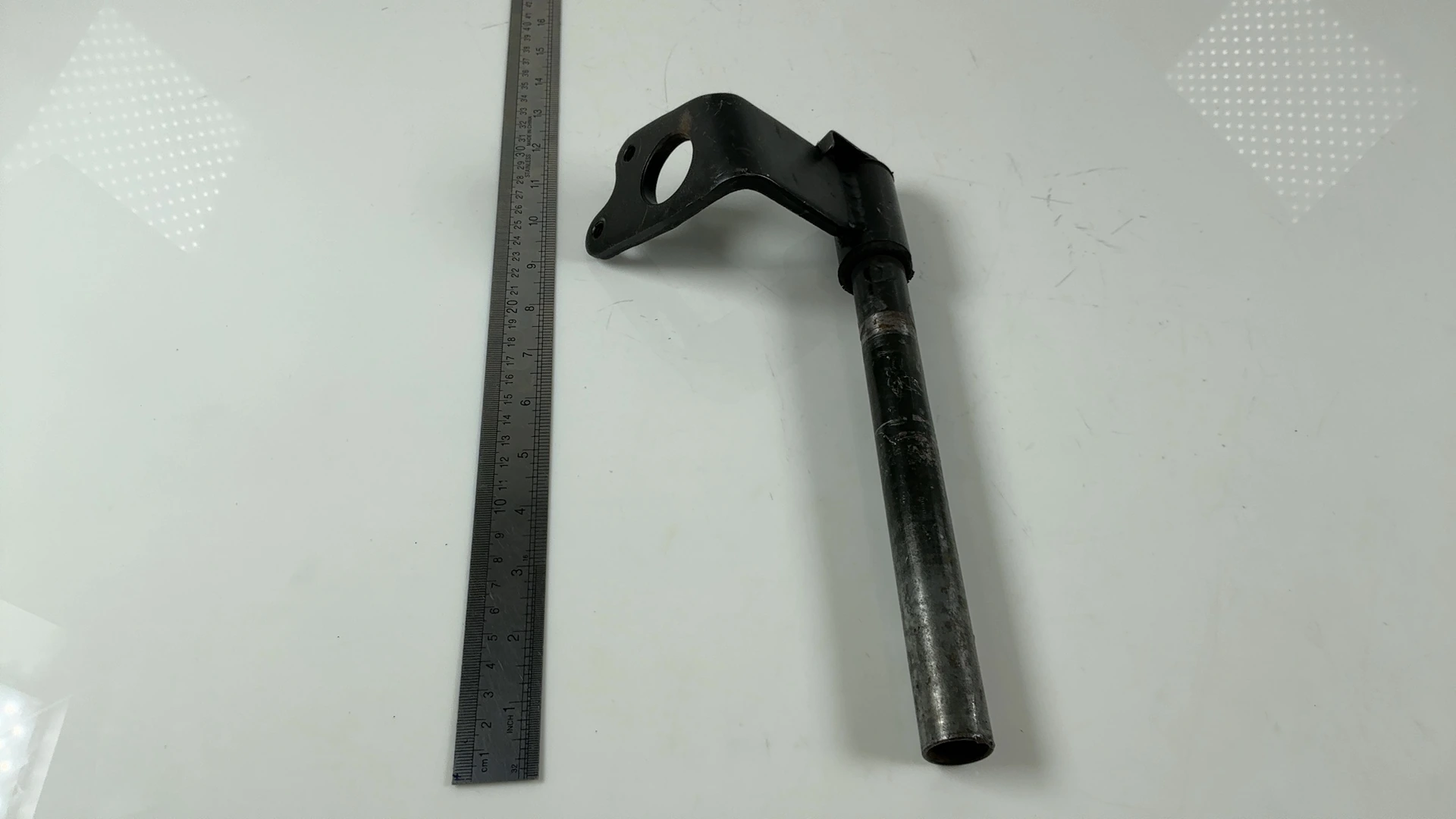 Suzuki RG 125 Gamma NF12B 125cc Left Handlebar Clip-On 1985-1991 OEM 56150-36A01 - Image 4