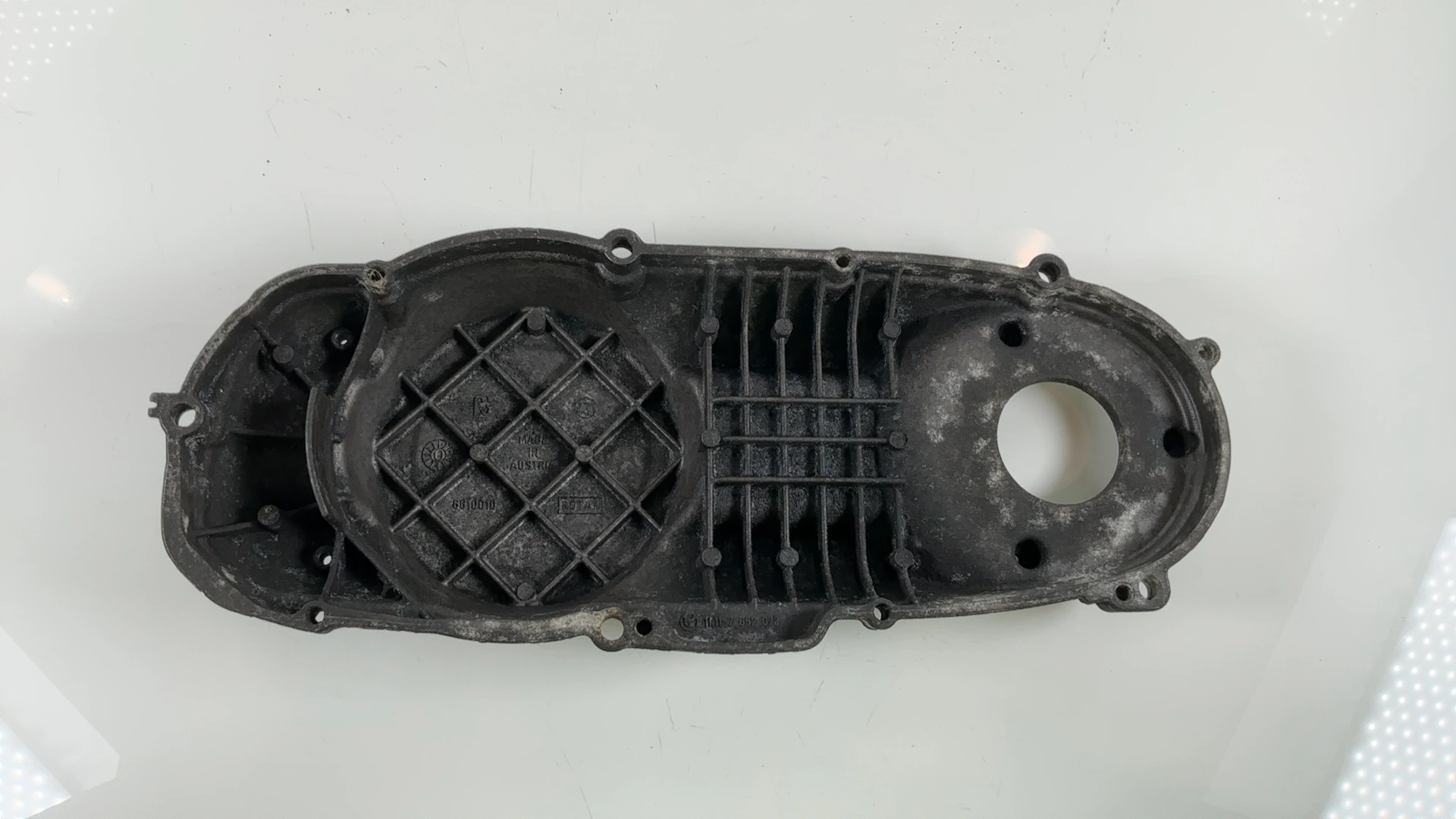 BMW C1 200 176cc Inner Left Variator Engine Cover 2000 2001 OEM 11117652073 - Image 2