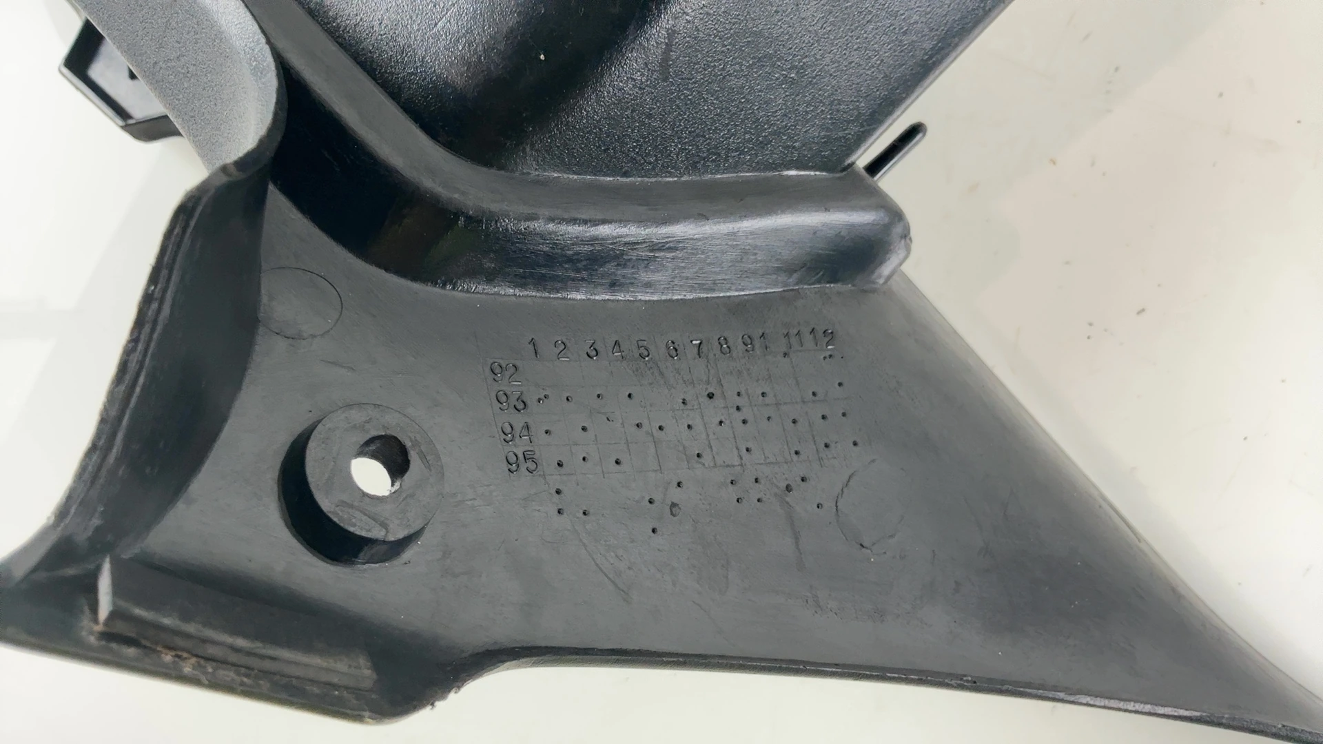 Suzuki RF 600 R GN76A 600cc Left Glove Box Panel Side 1993-1997 OEM 94422-21E00 - Image 8