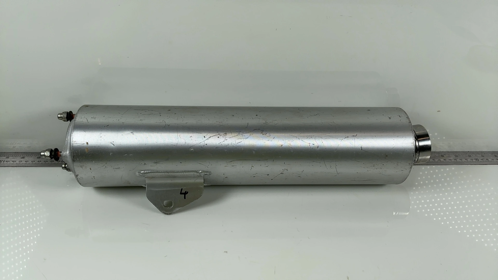 Suzuki Hayabusa GSX1300R 1300 Right  Exhaust Muffler 1999-2007 OEM 14305-24F00 - Image 2