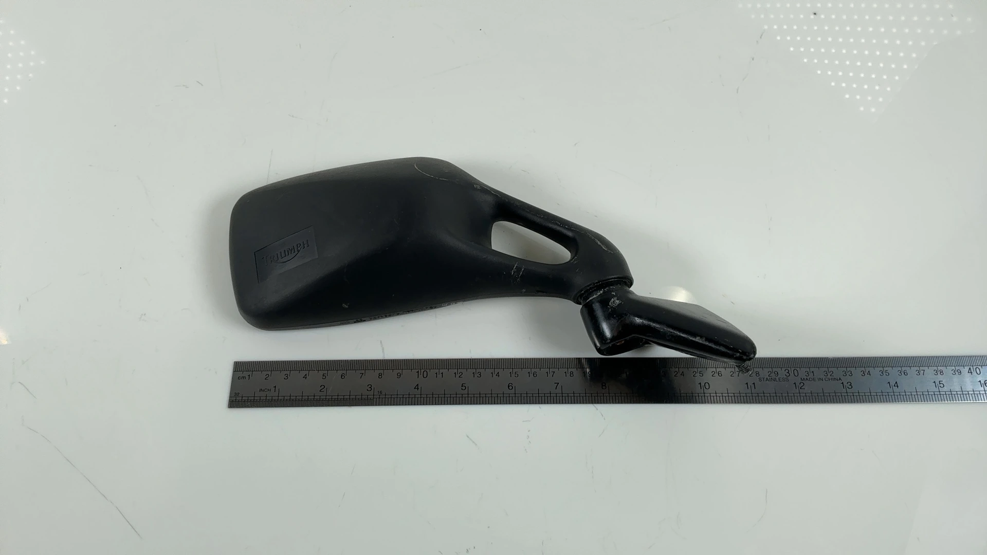 Triumph Trophy 900 1st Gen 885cc Right Mirror 1991 1992 OEM 2300158-T0301 - Image 9