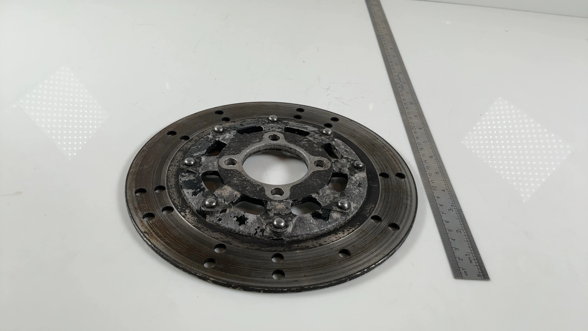 Kawasaki Z250FT Z250A 250cc Rear Brake Disc Rotor 1979-1982 OEM 41080-1013 - Image 3