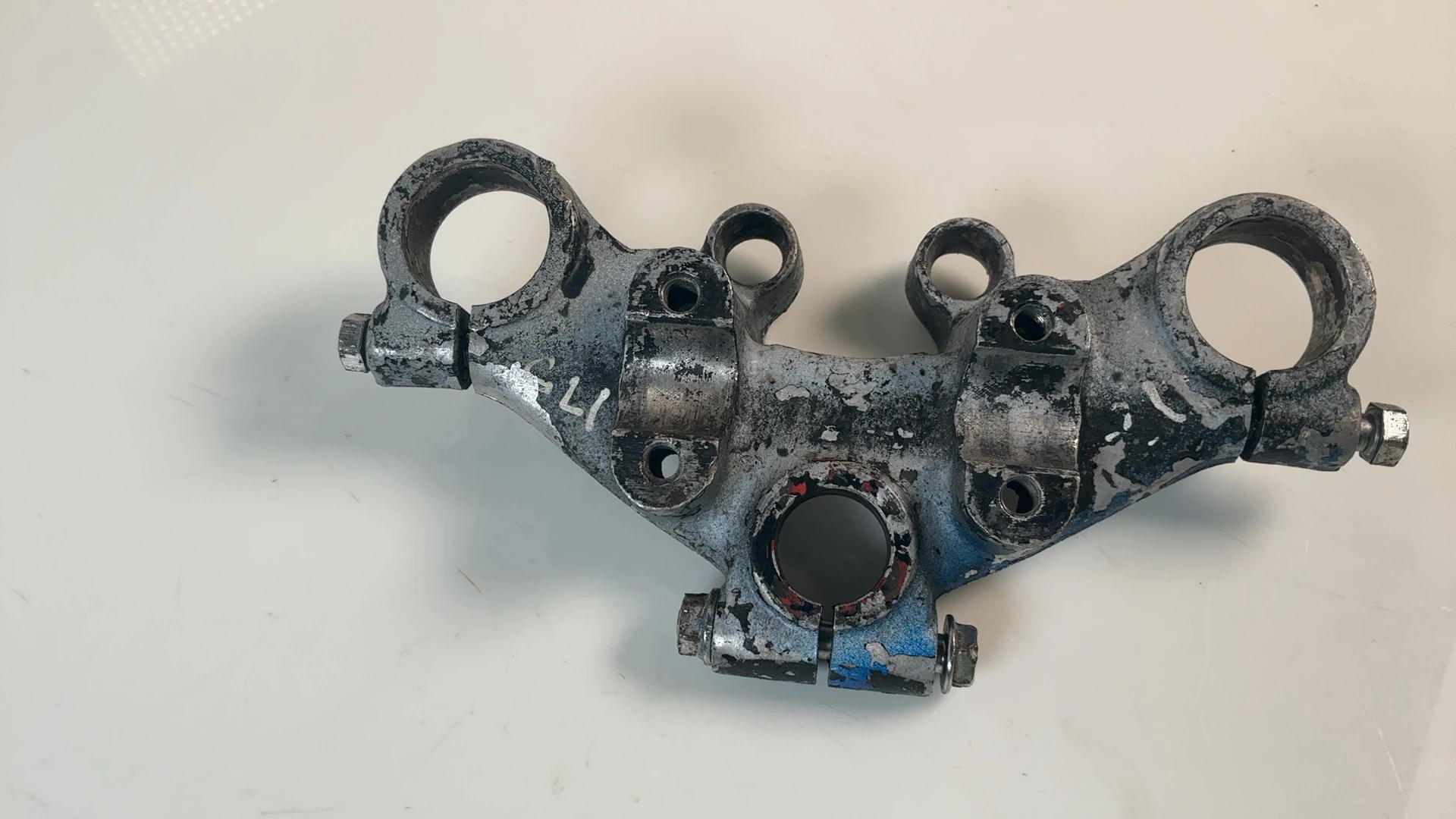 Kawasaki KE125 KE 125 125cc Upper Fork Yoke Bridge 1976-1985 OEM 44039-069 LI1 - Image 6