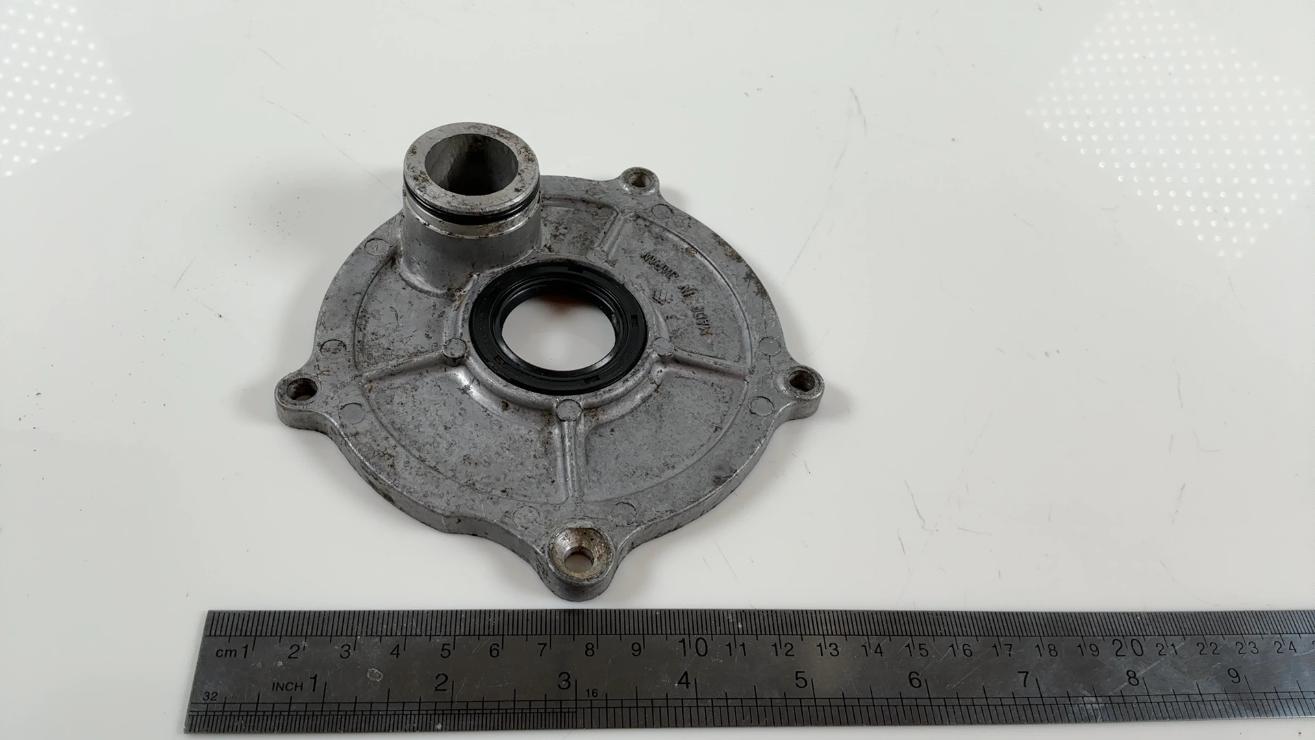 Suzuki GP100 GP-100 100cc Rotary Disc Outer Valve Cover 1978-82 OEM 12450-39200 - Image 4