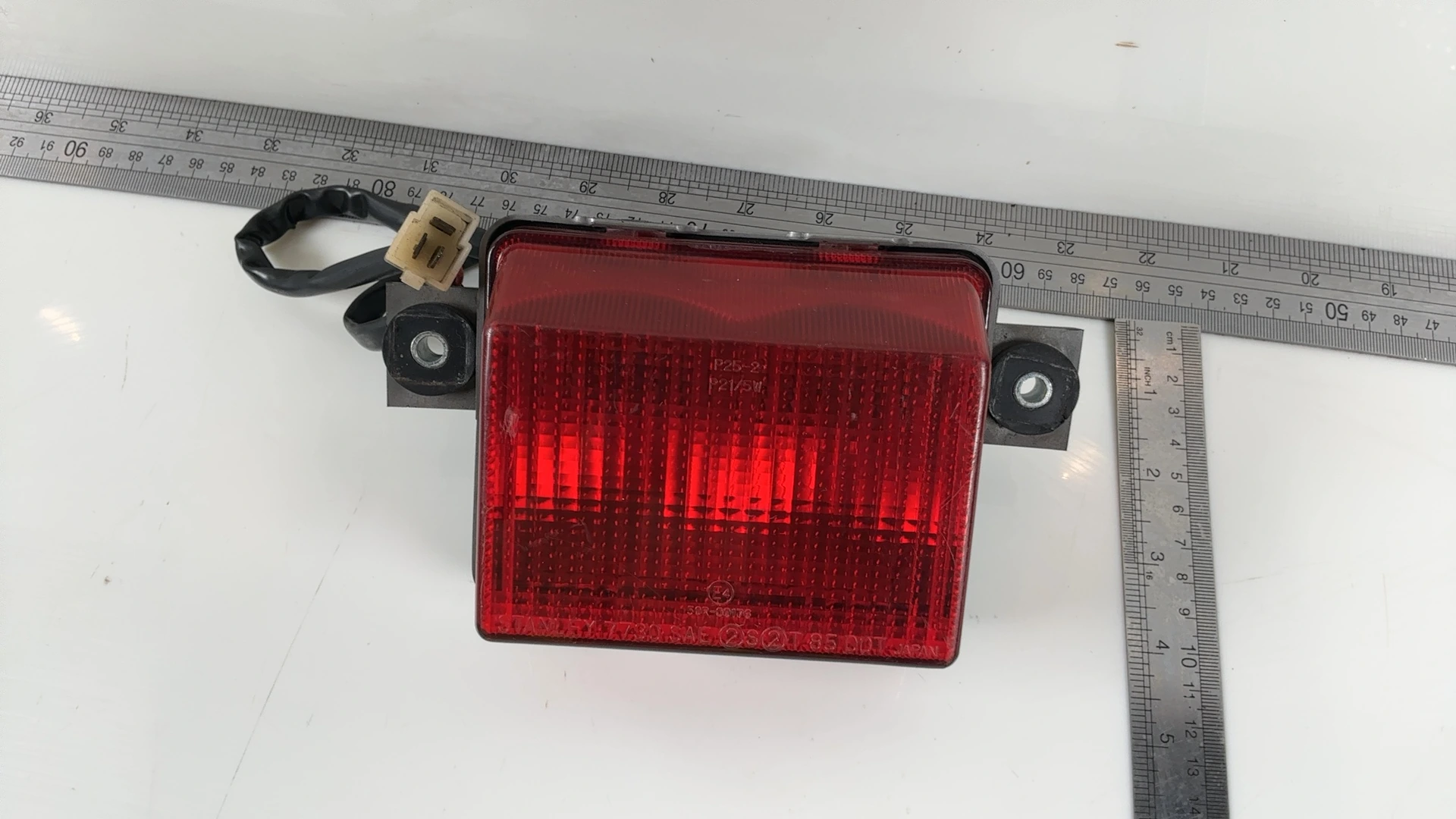 Kawasaki Ninja GPX 600R ZX600C Rear Brake Tail Light 1988-1997 OEM 23025-1166 - Image 5