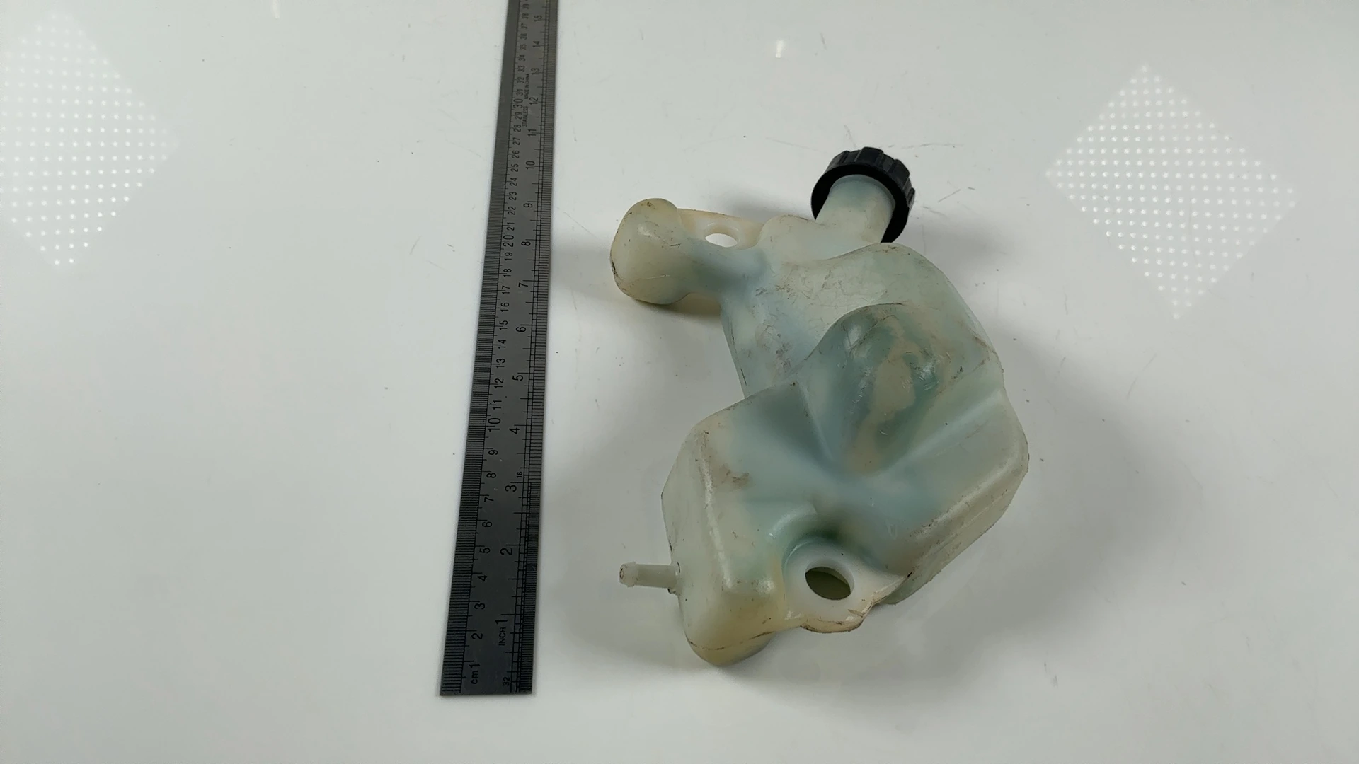 Suzuki RG250 Gamma GJ21A 250cc Coolant Reservoir Tank 1983-1984 OEM 17911-16700 - Image 4