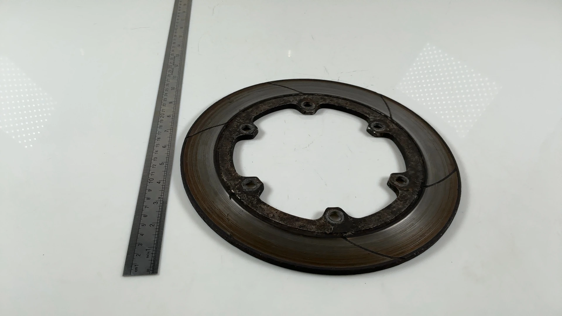 Honda CBX750F RC17 750cc Rear Brake Disc Rotor 1984-1987 OEM 43351-MJ0-000 - Image 4