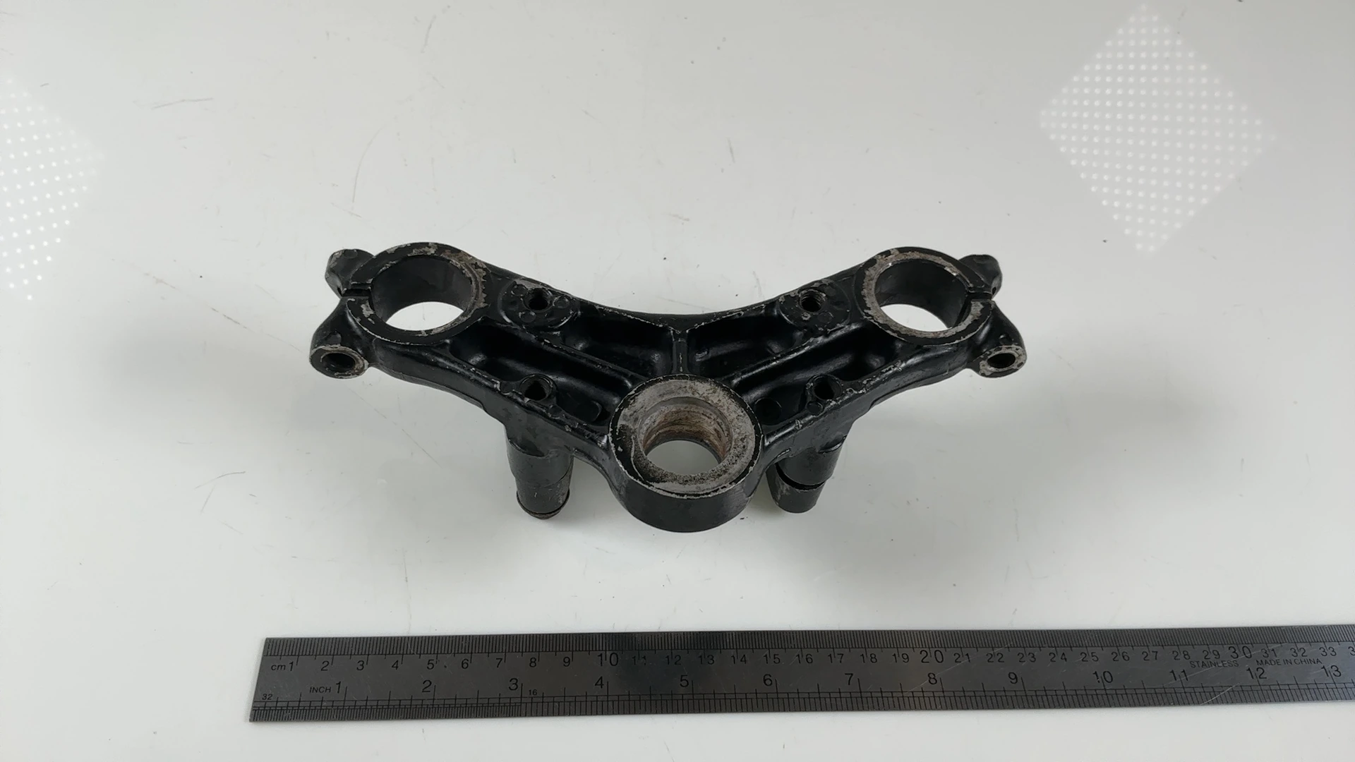 Yamaha RX100 36L 100CC Upper Fork Bridge Yoke 1985-1996 OEM 36L-F3435-00 - Image 5