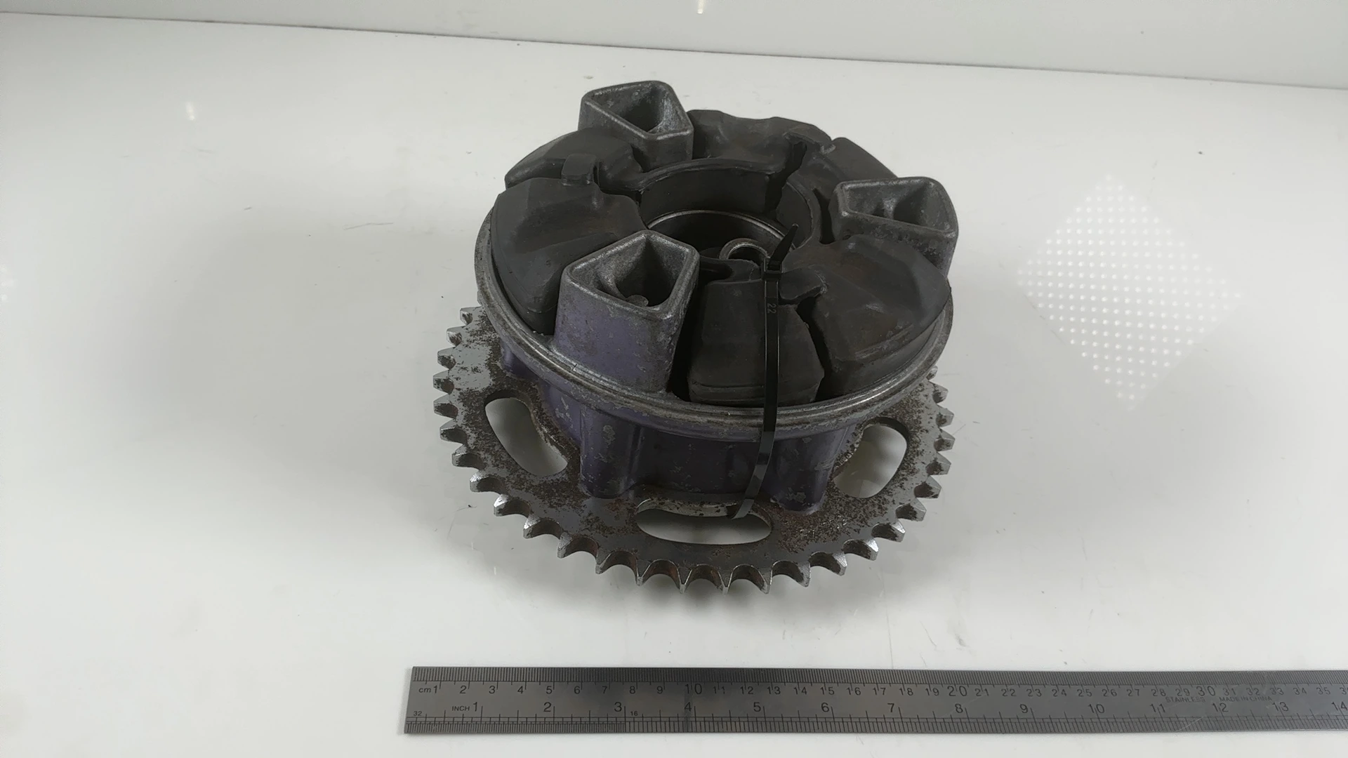 Kawasaki ZZR1100 ZX1100 C 1100cc Rear Sprocket Hub 1990-1992 OEM 42033-1133-GD - Image 5