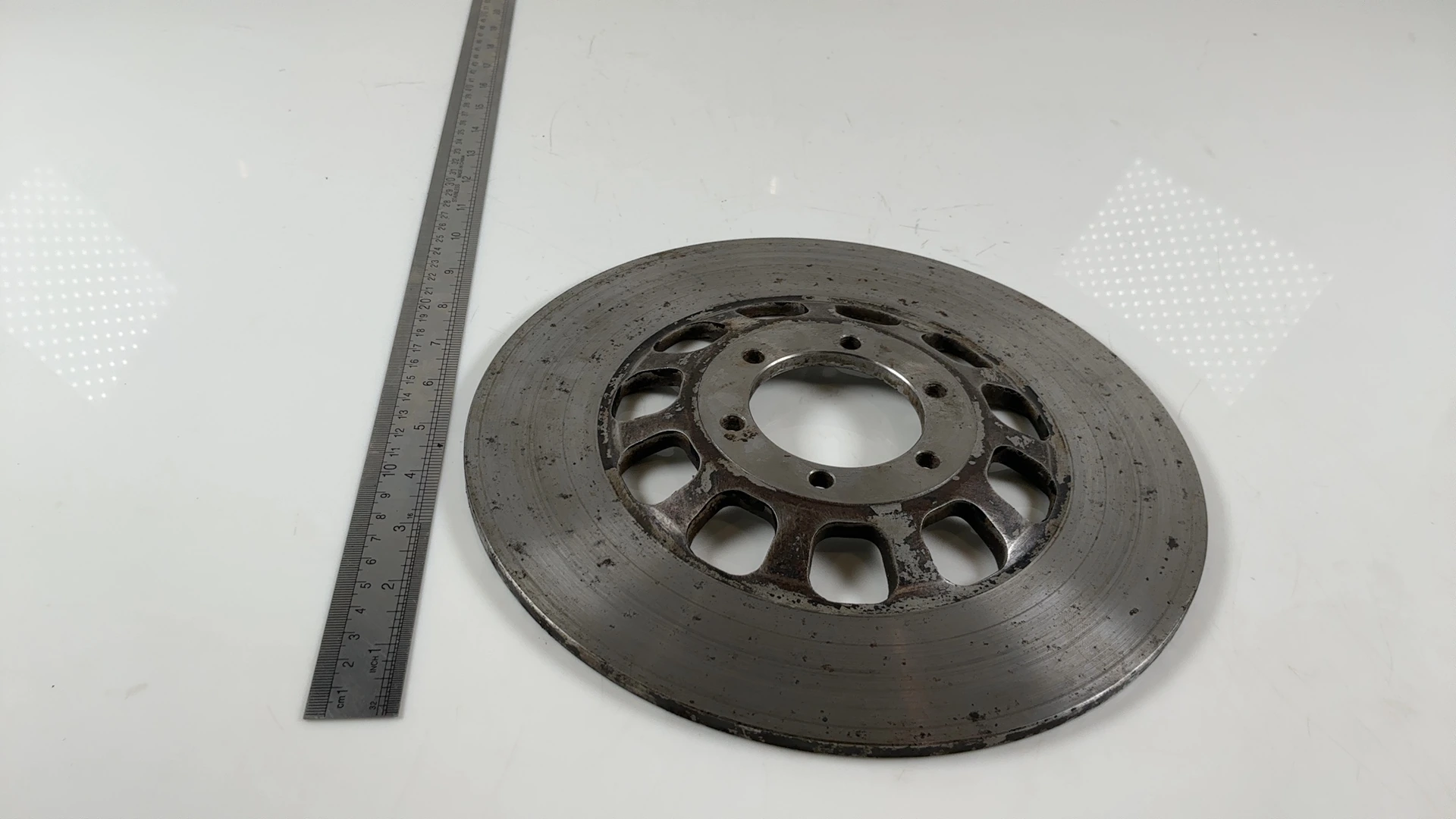 Yamaha XS500 XS 500 500cc Rear Brake Rotor Disc 1977-1979 OEM 1J3-25831-50-00 - Image 4
