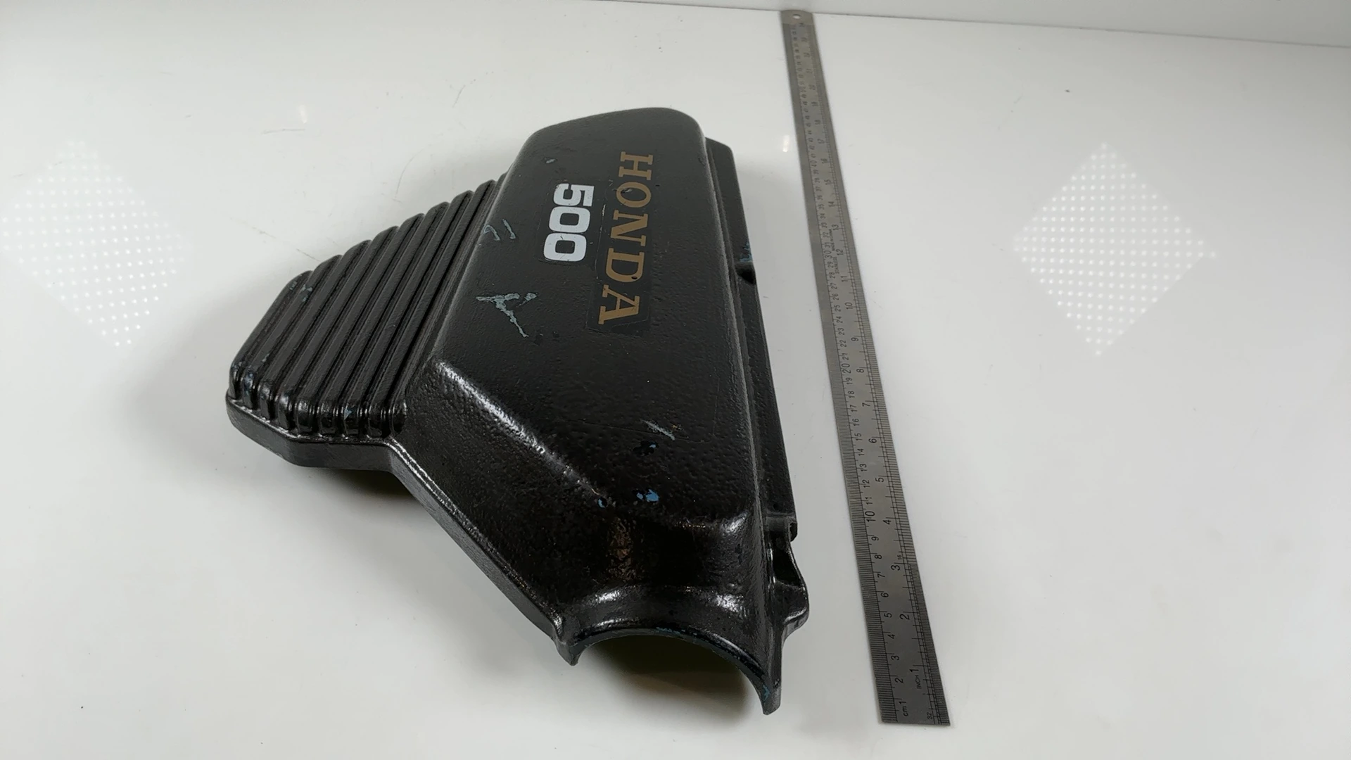 Honda CX500 Deluxe CX500D 500cc Right Side Cover 1978-1981 OEM 83500-415-0000 - Image 3