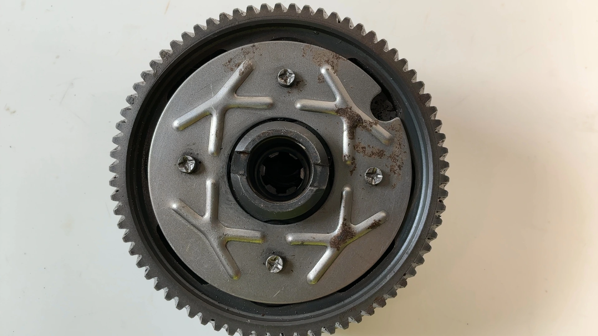 Suzuki RM80 DS80 JR80 80cc Clutch Basket Assembly 1978-2000 OEM 21200-46000 - Image 6