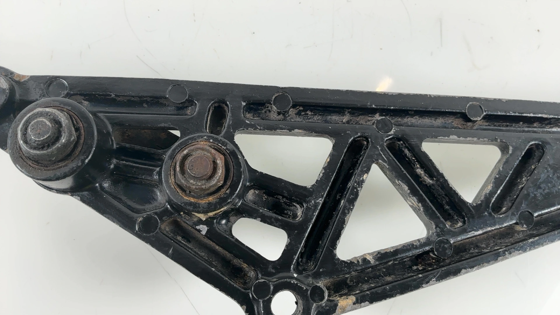 Kawasaki GPz 750 ZX750 750cc Left Foot Peg Bracket 1983-1985 OEM 34003-1162 - Image 7