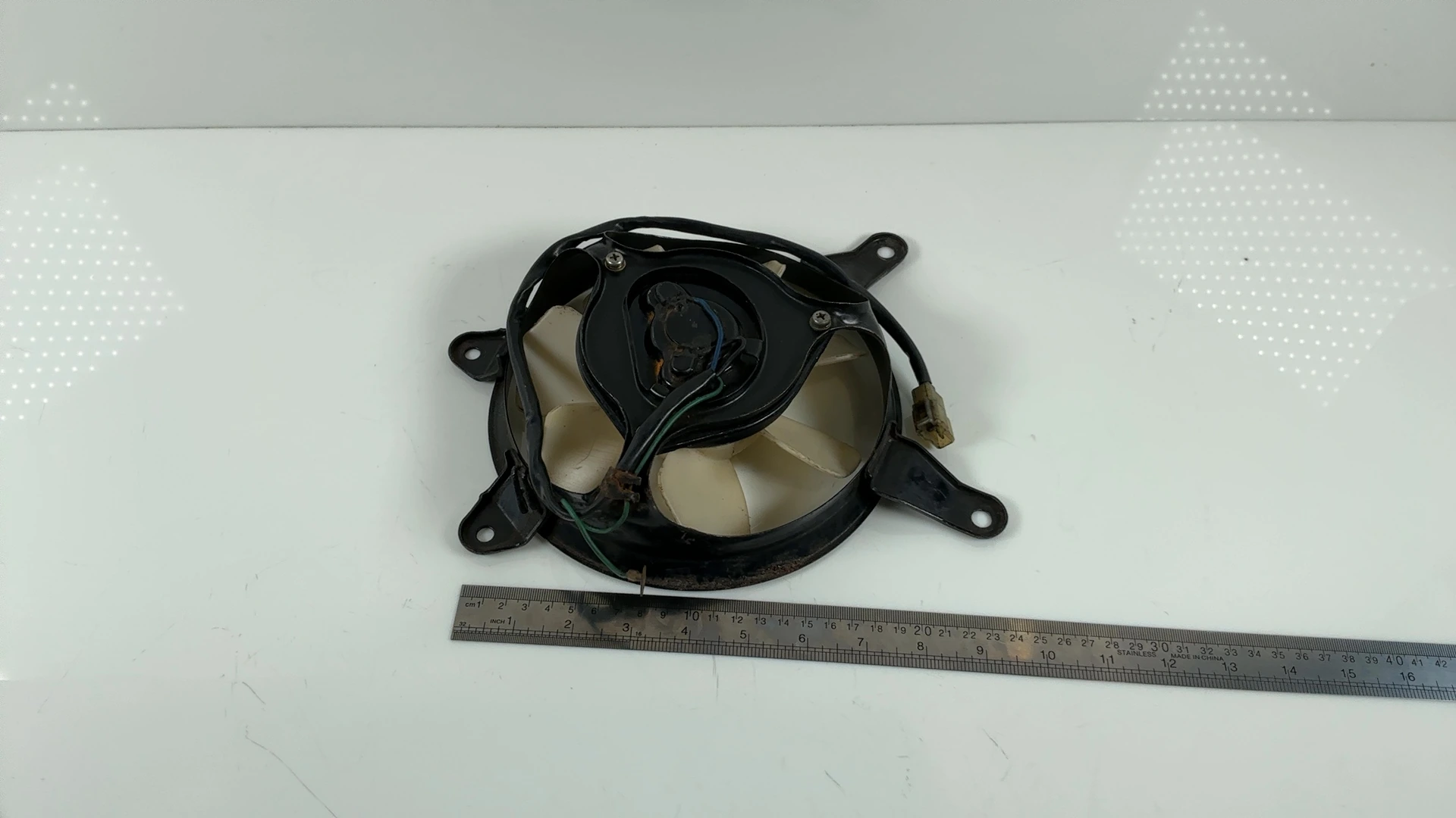 Kawasaki Ninja ZX750F 750cc Radiator Cooling Fan 1986-1990 OEM 59502-1068 - Image 10